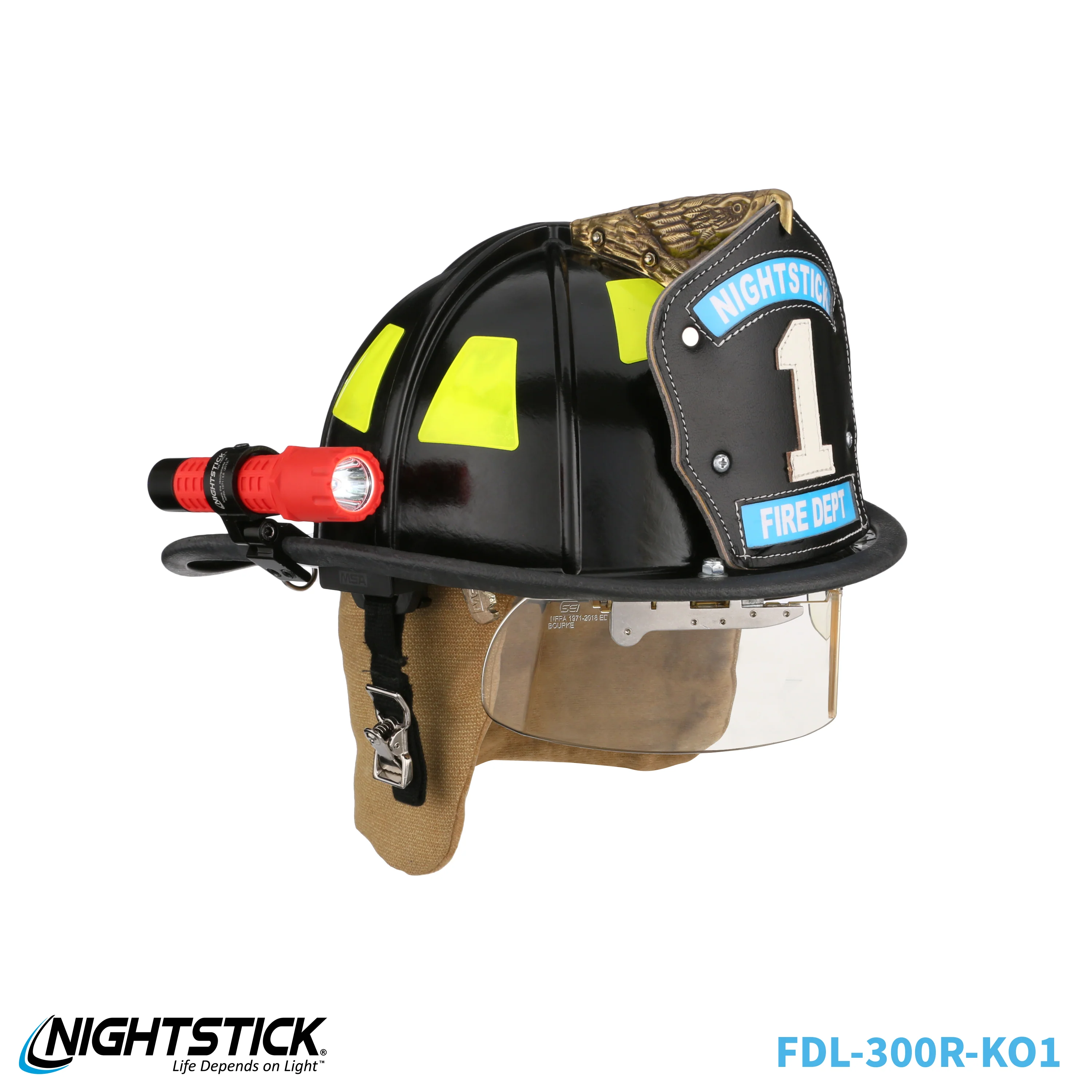 FDL-300R-K01: Tactical Fire Light w/Multi-Angle Helmet Mount - Image 12