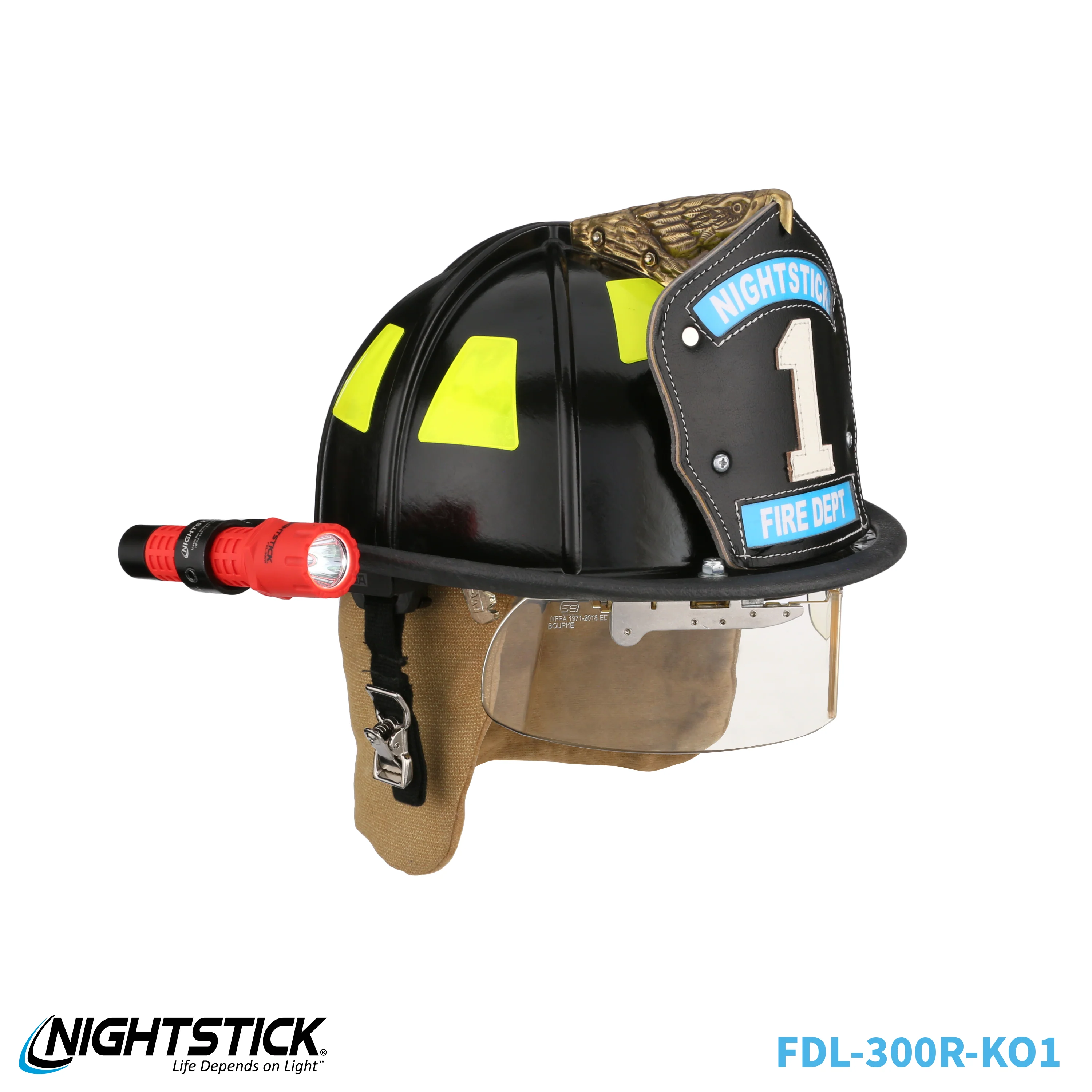 FDL-300R-K01: Tactical Fire Light w/Multi-Angle Helmet Mount - Image 15