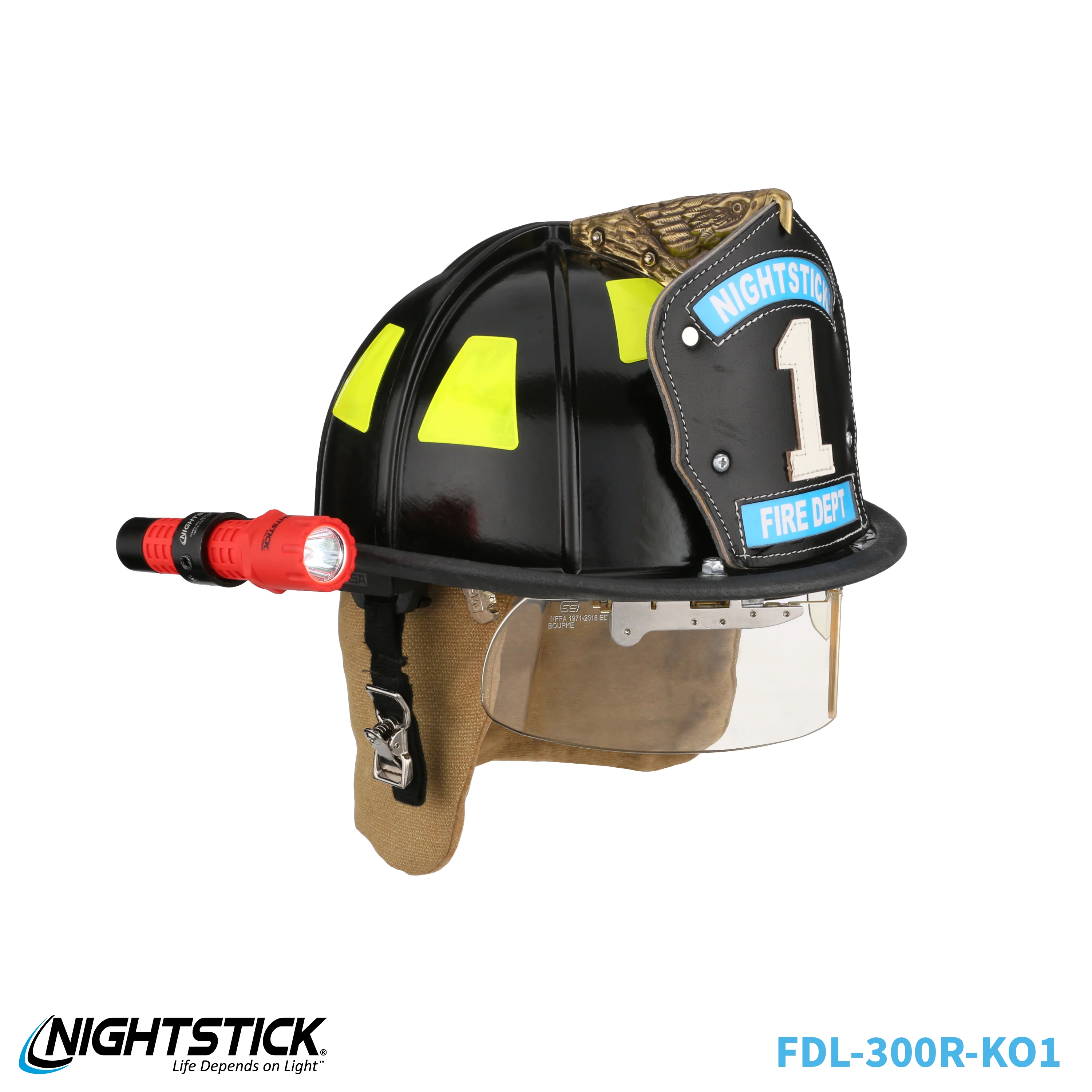 FDL-300R-K01: Tactical Fire Light w/Multi-Angle Helmet Mount - Image 8