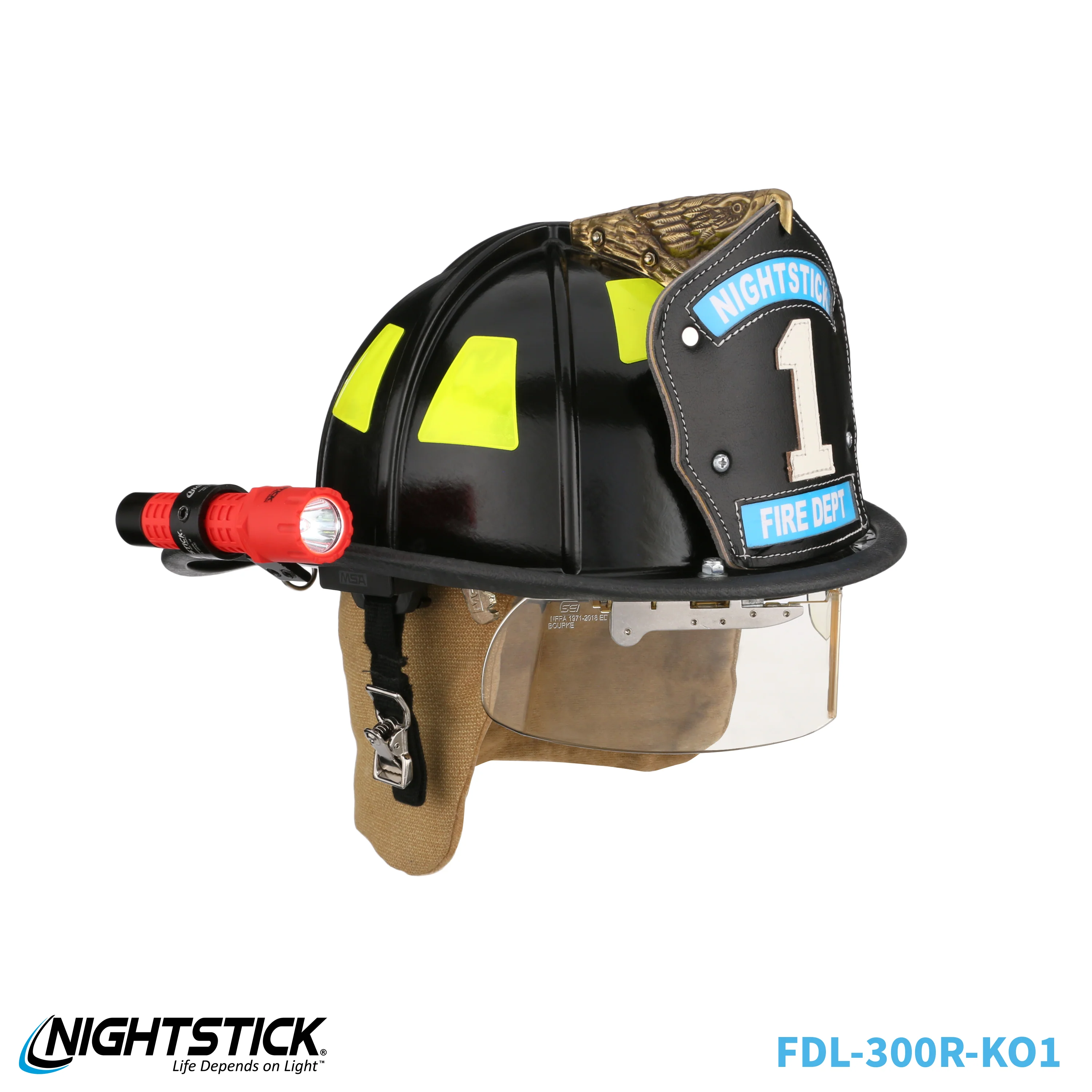 FDL-300R-K01: Tactical Fire Light w/Multi-Angle Helmet Mount - Image 9