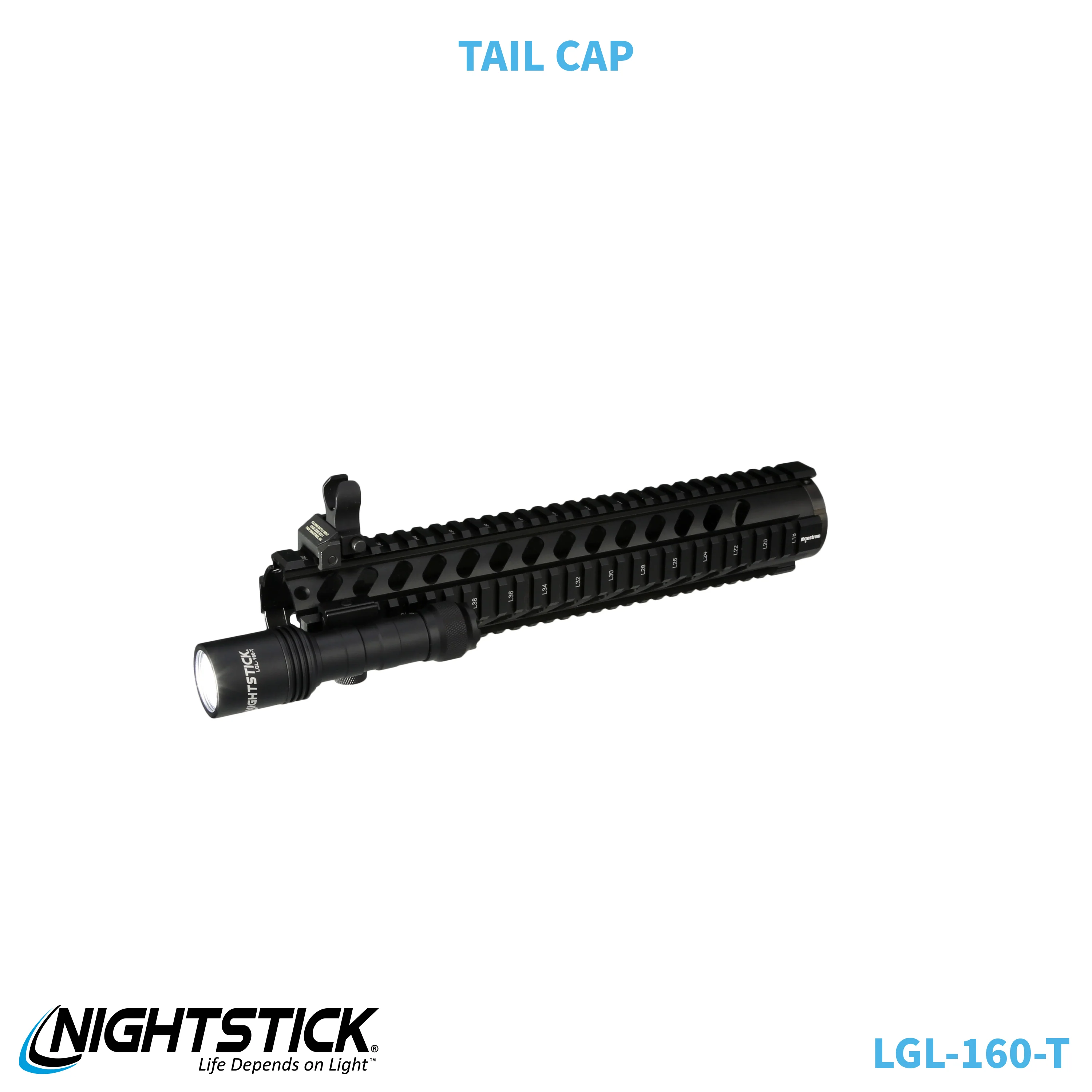 LGL-160-T: Turbo High Candela Long Gun Light Kit - Image 109