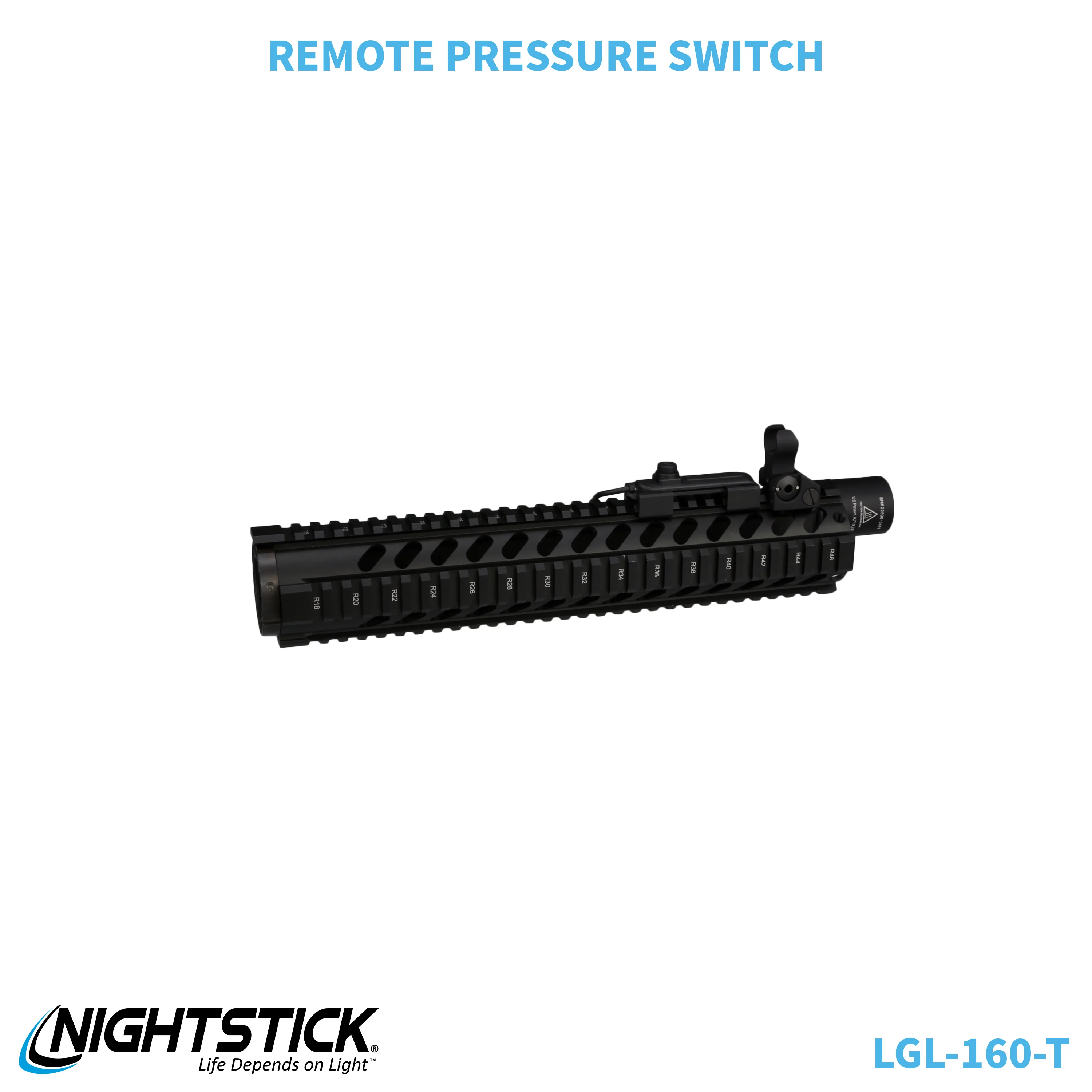 LGL-160-T: Turbo High Candela Long Gun Light Kit - Image 26