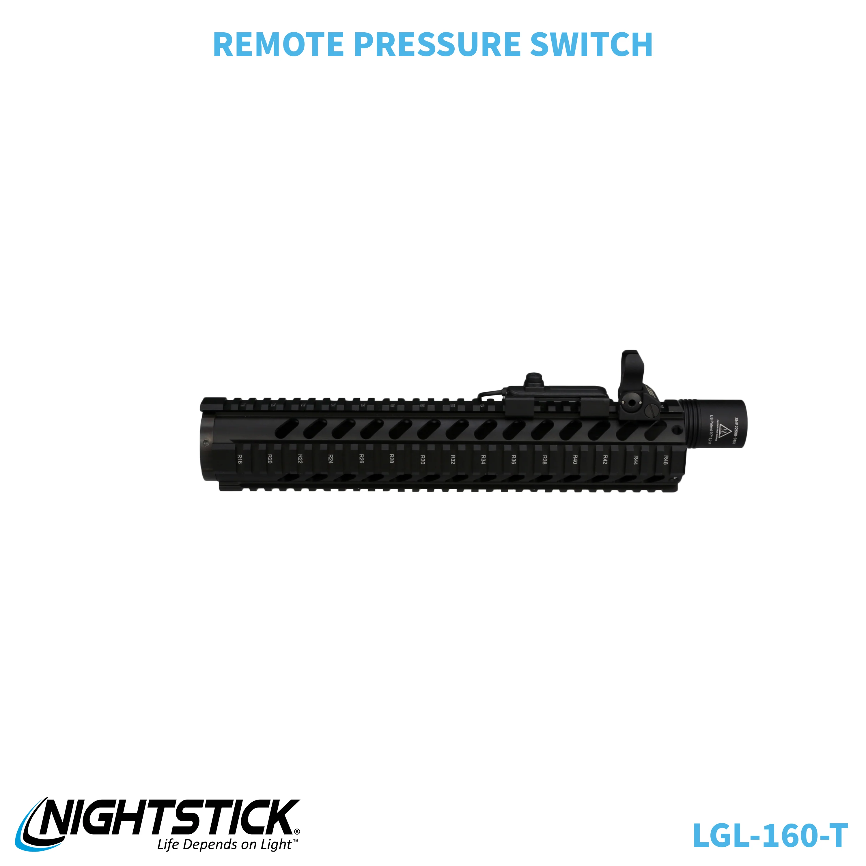 LGL-160-T: Turbo High Candela Long Gun Light Kit - Image 27