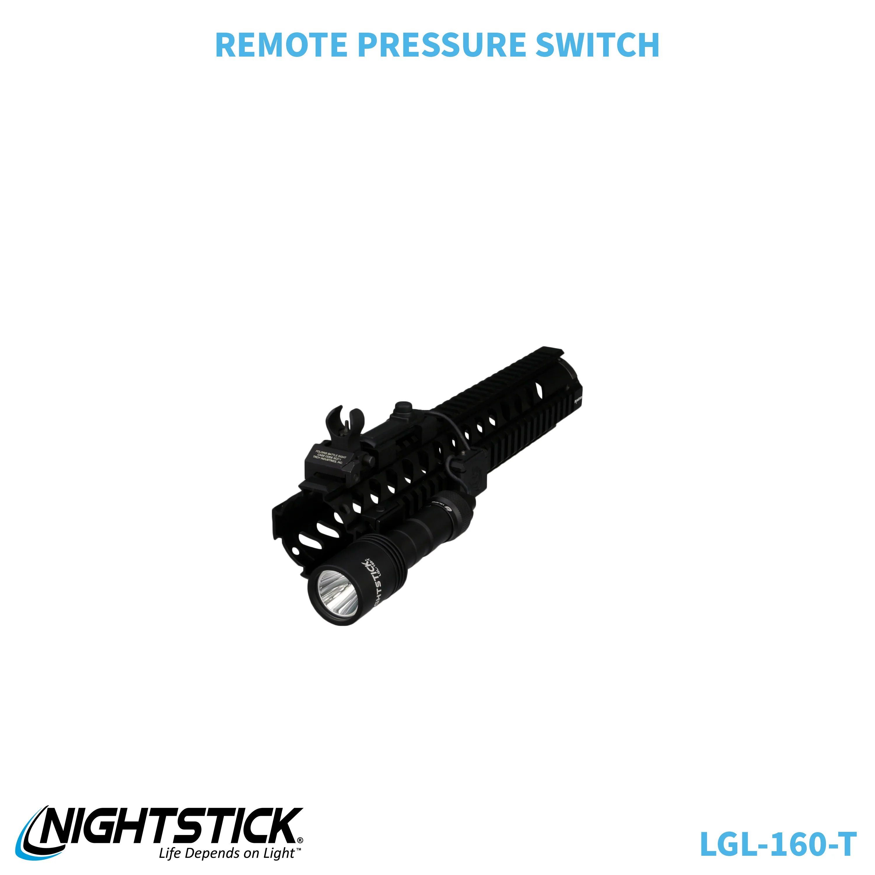 LGL-160-T: Turbo High Candela Long Gun Light Kit - Image 35