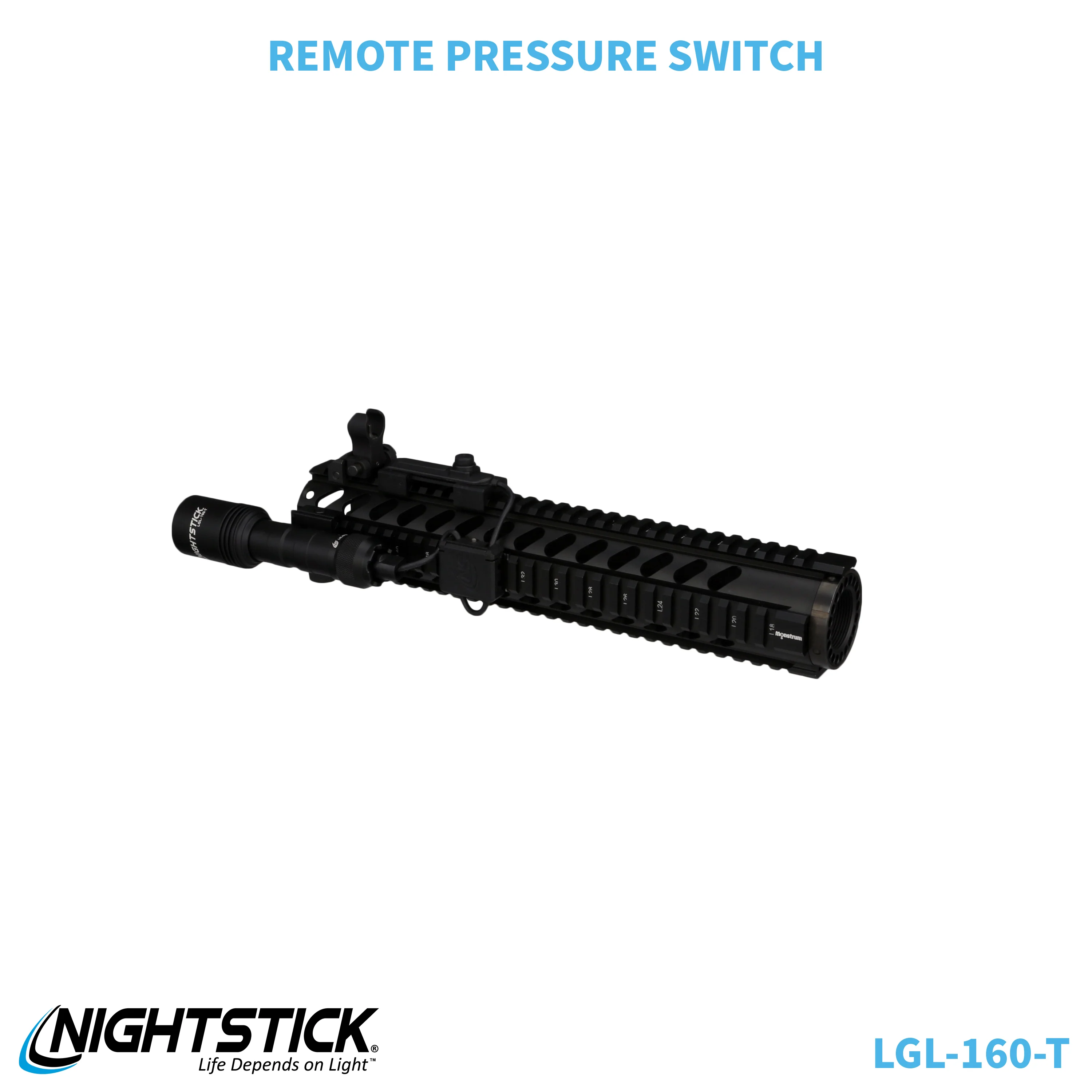 LGL-160-T: Turbo High Candela Long Gun Light Kit - Image 41