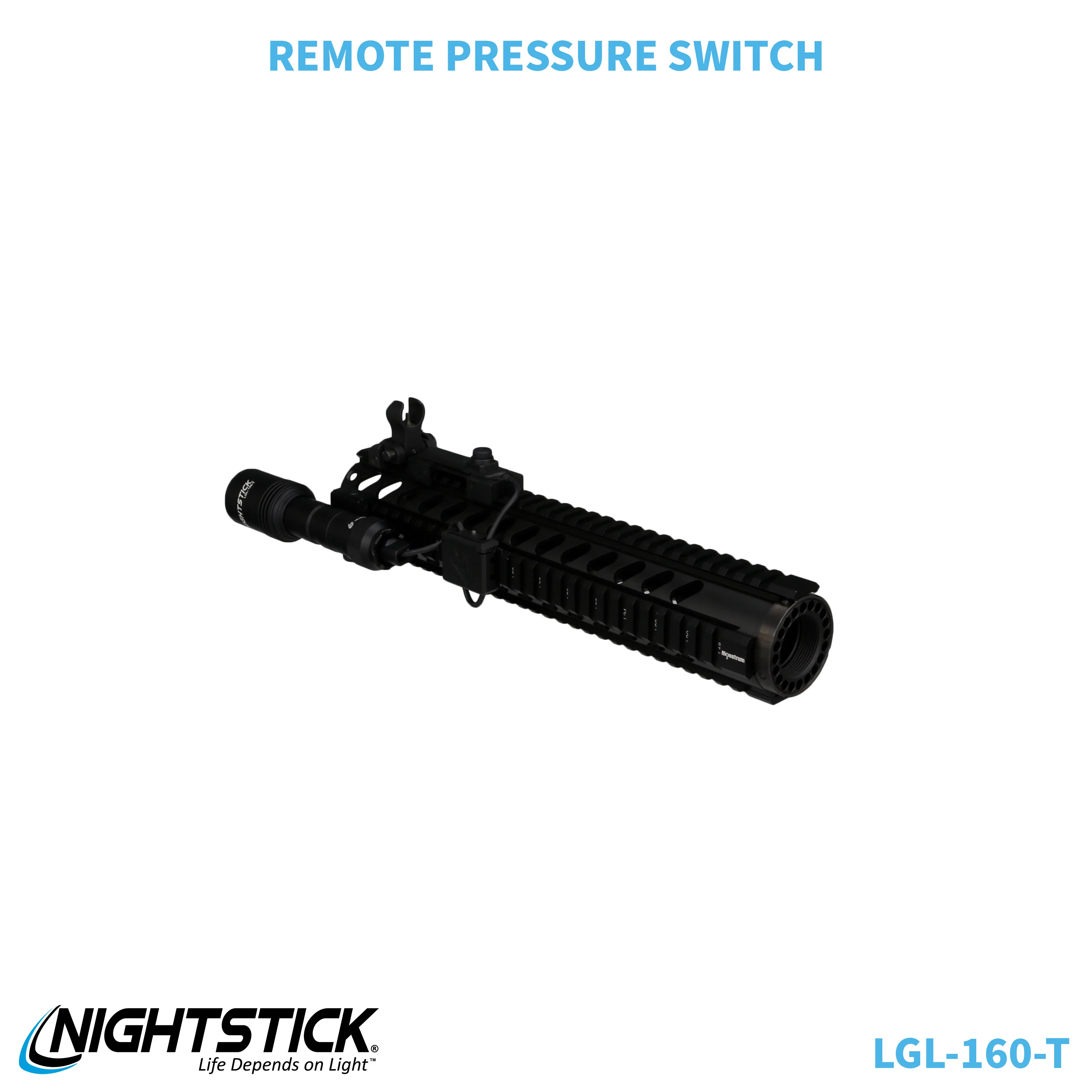LGL-160-T: Turbo High Candela Long Gun Light Kit - Image 42