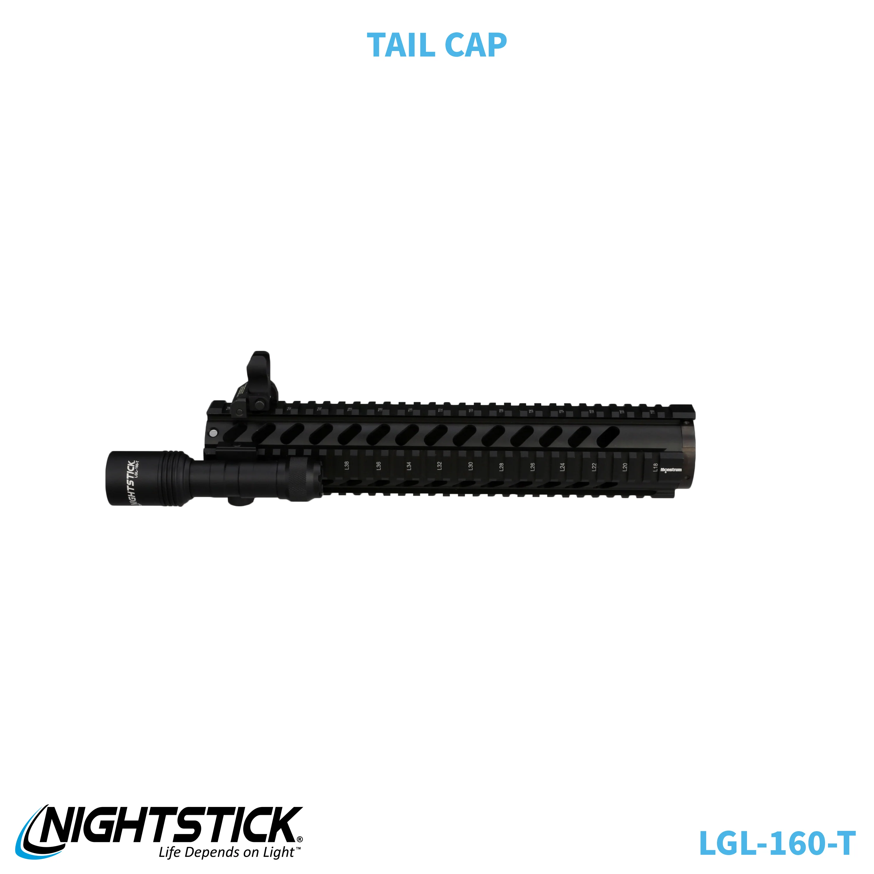 LGL-160-T: Turbo High Candela Long Gun Light Kit - Image 63