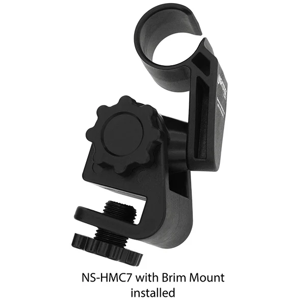 NS-HMC7: Multi-Angle Helmet Mount for Accessory Slot or Brim - Image 6