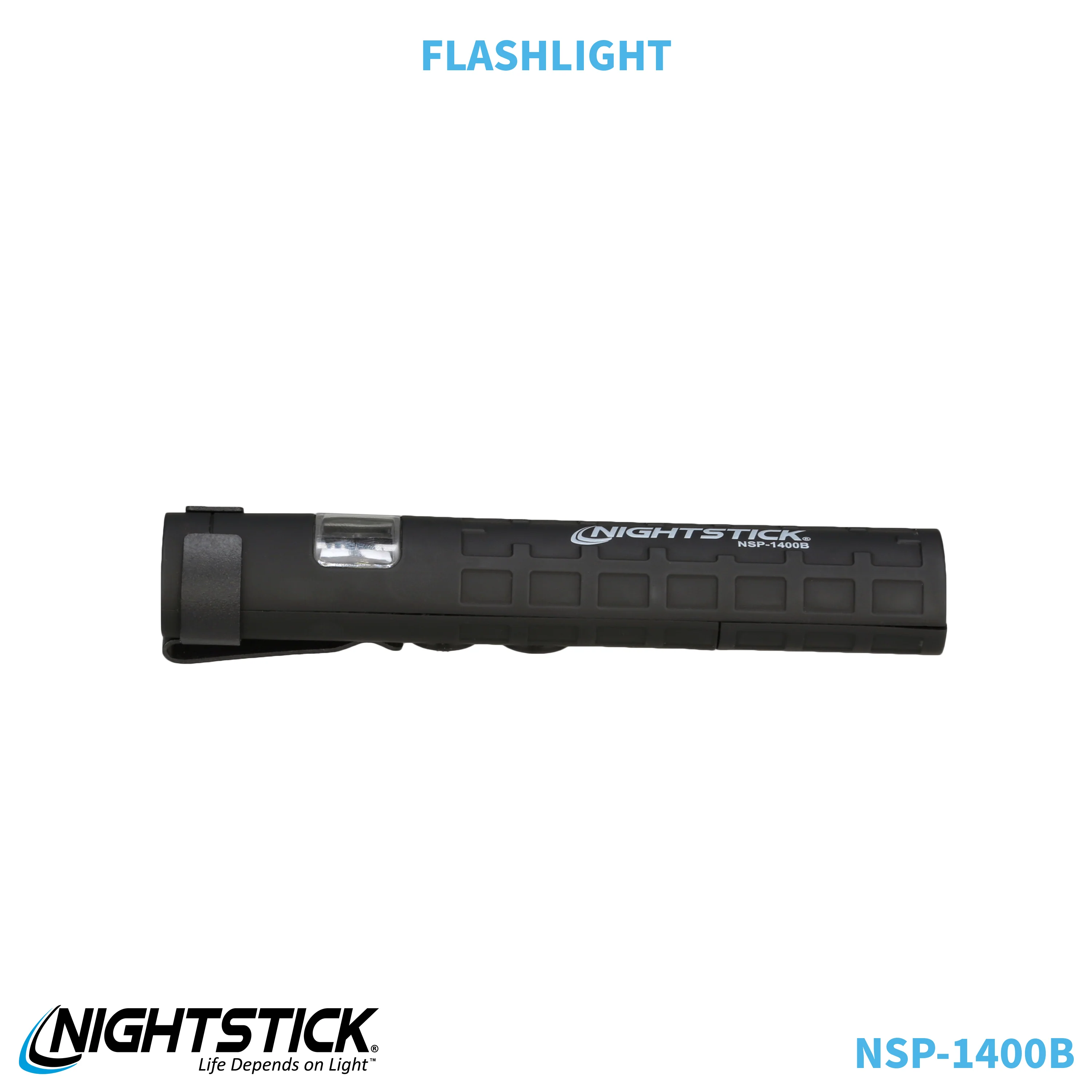 NSP-1400B: Dual-Switch Dual-Light Flashlight - 2 AAA - Image 12
