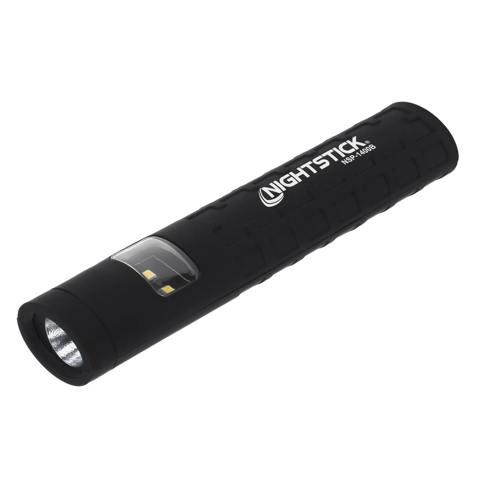 NSP-1400B: Dual-Switch Dual-Light Flashlight - 2 AAA - Image 2