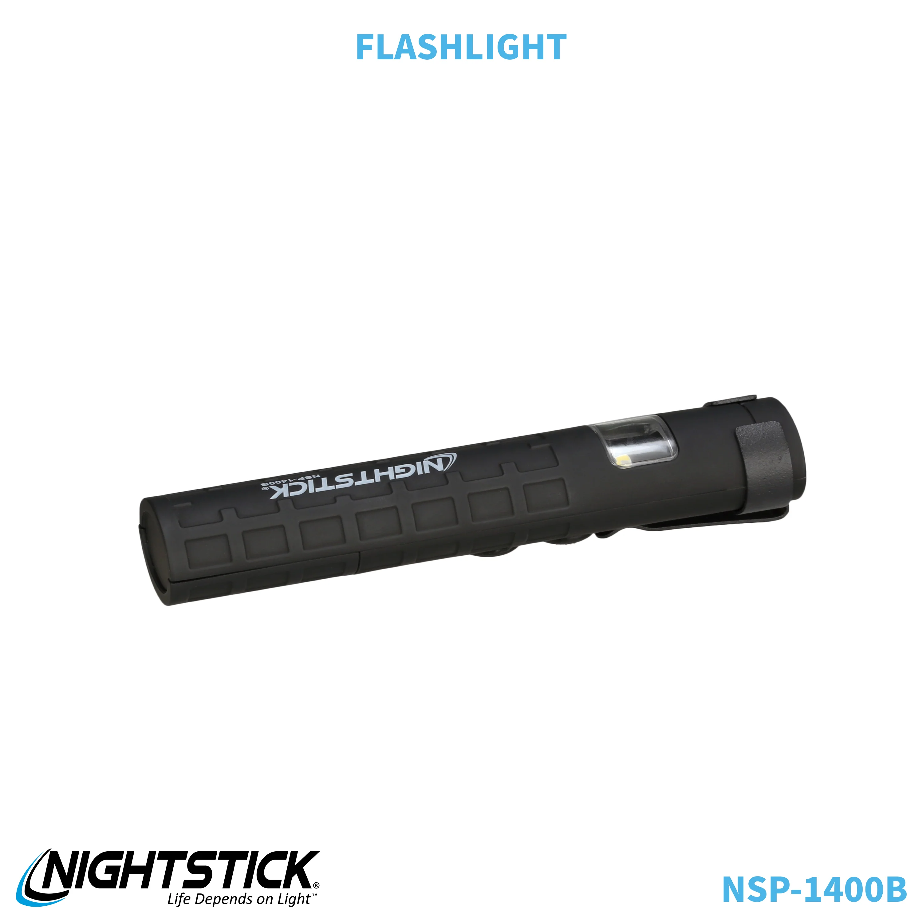 NSP-1400B: Dual-Switch Dual-Light Flashlight - 2 AAA - Image 23