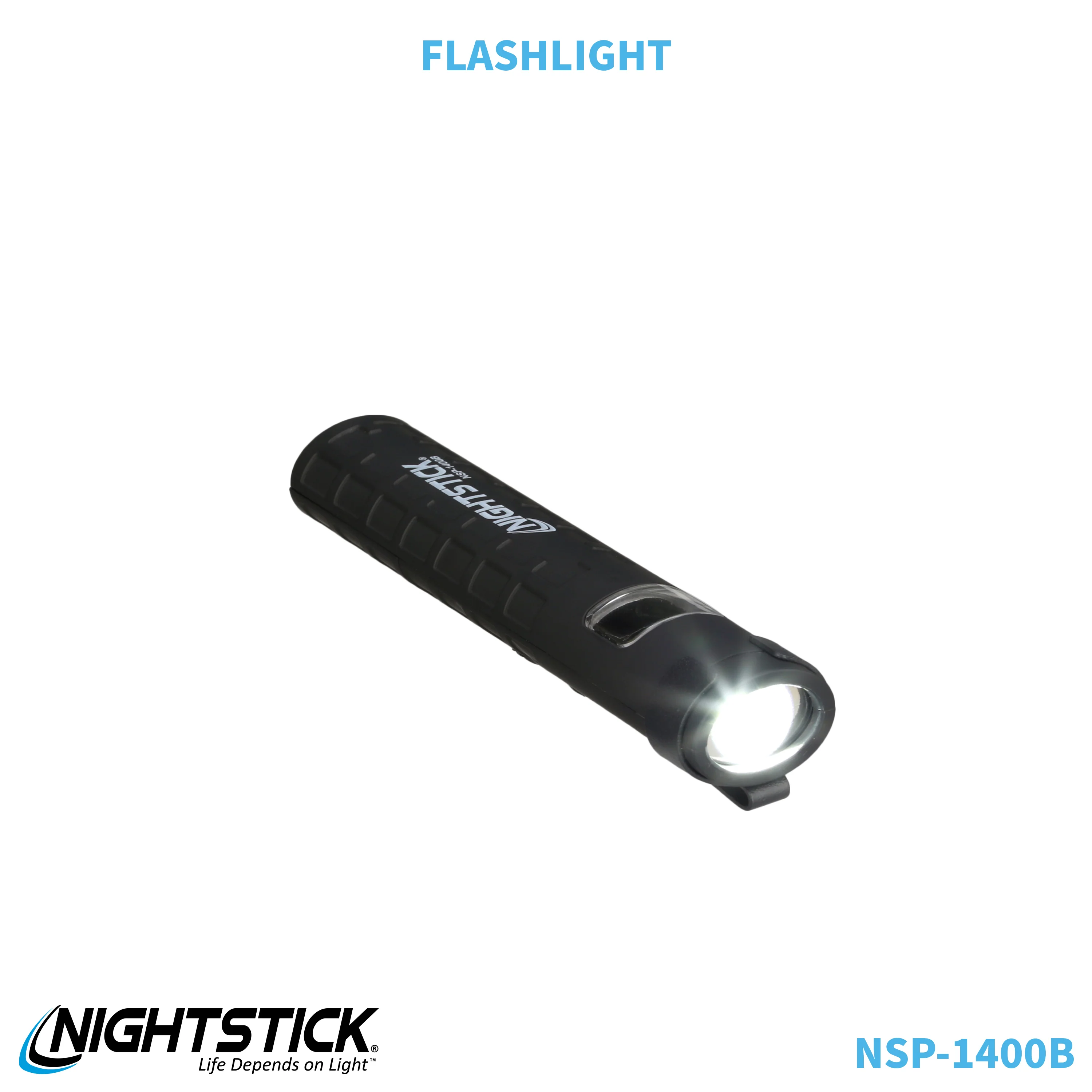 NSP-1400B: Dual-Switch Dual-Light Flashlight - 2 AAA - Image 28