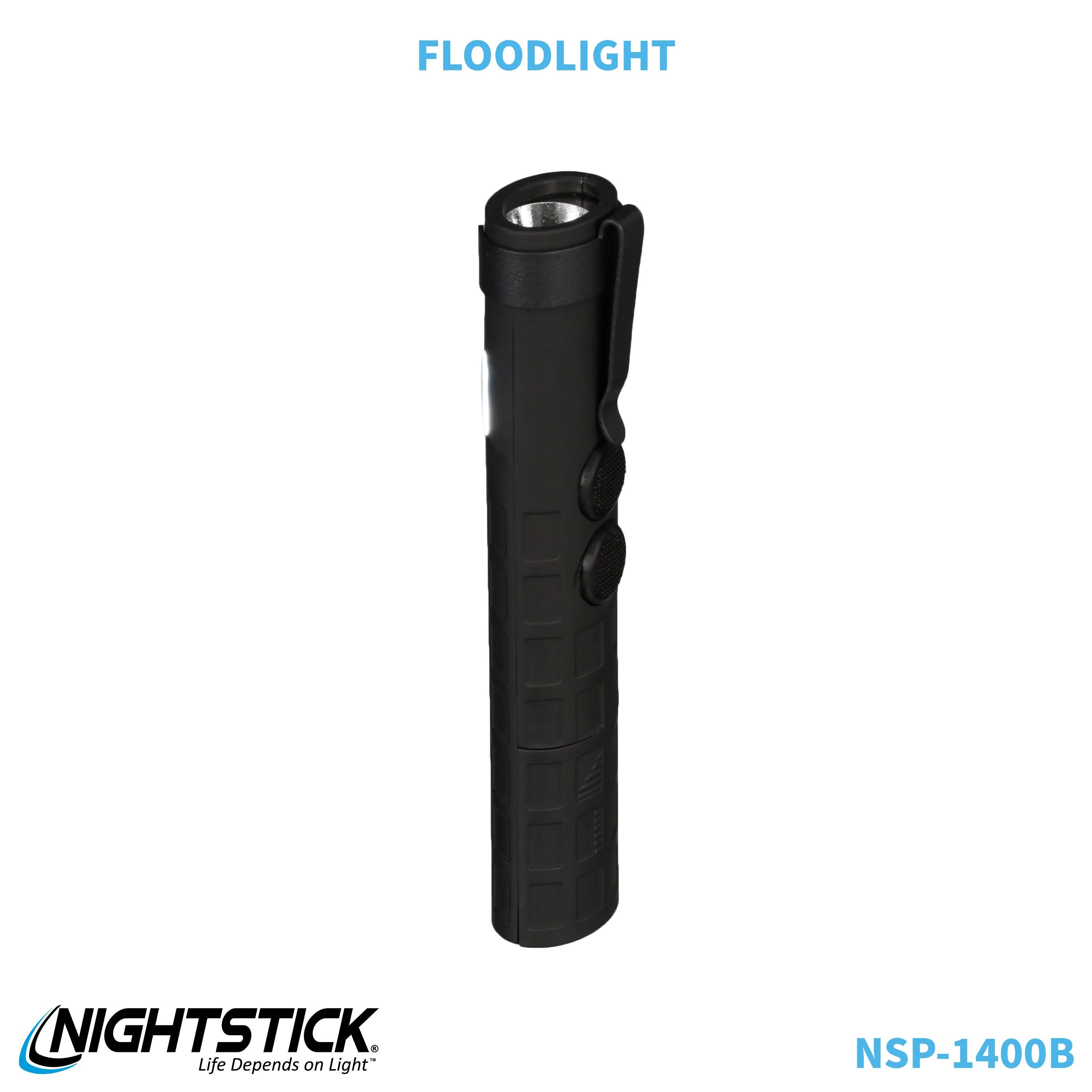 NSP-1400B: Dual-Switch Dual-Light Flashlight - 2 AAA - Image 40
