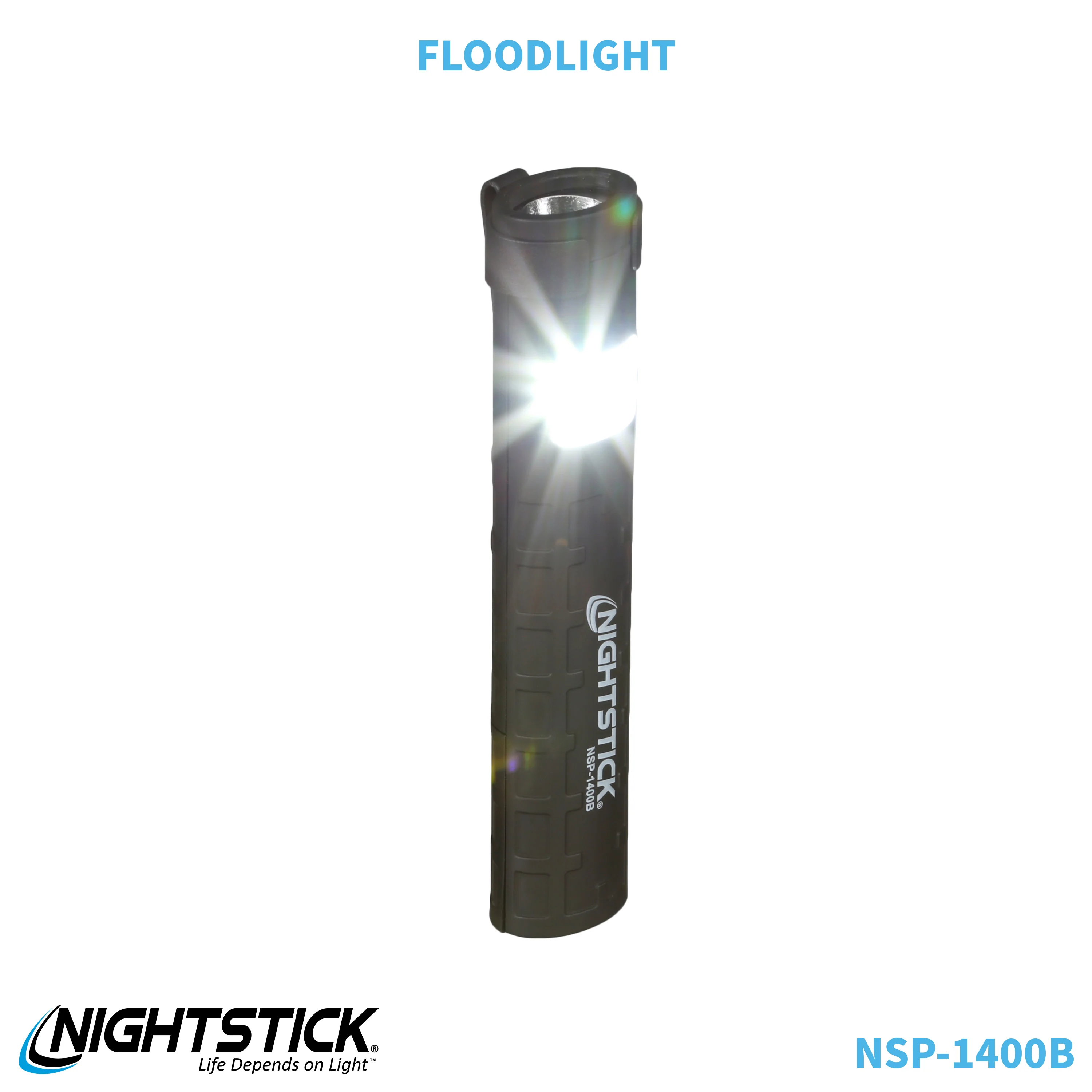 NSP-1400B: Dual-Switch Dual-Light Flashlight - 2 AAA - Image 53