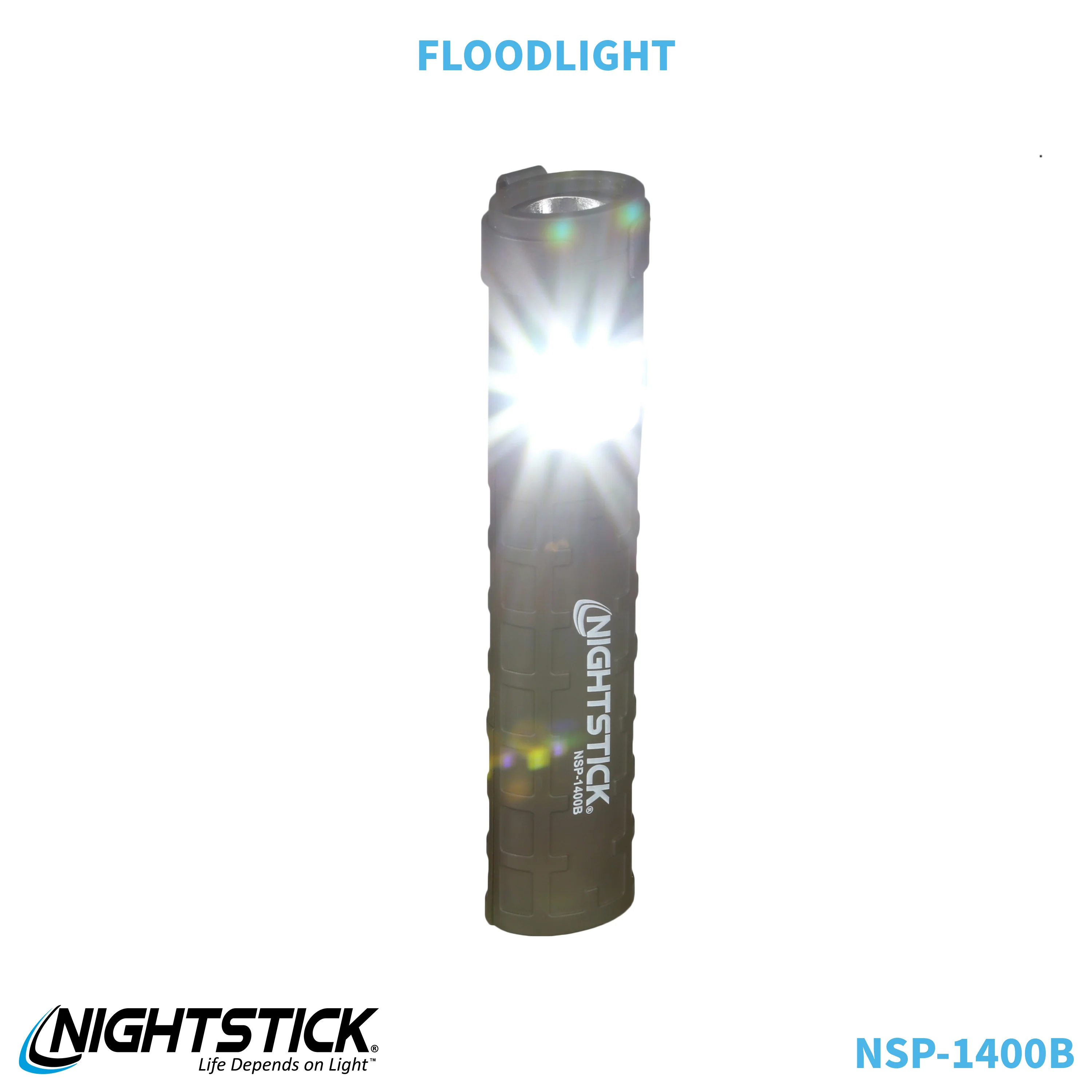 NSP-1400B: Dual-Switch Dual-Light Flashlight - 2 AAA - Image 54