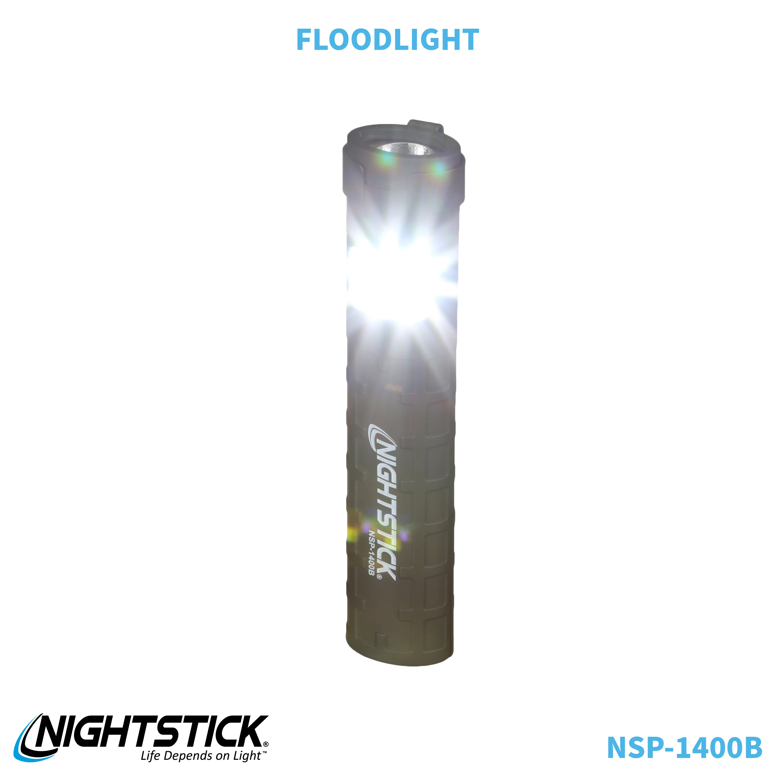 NSP-1400B: Dual-Switch Dual-Light Flashlight - 2 AAA - Image 58