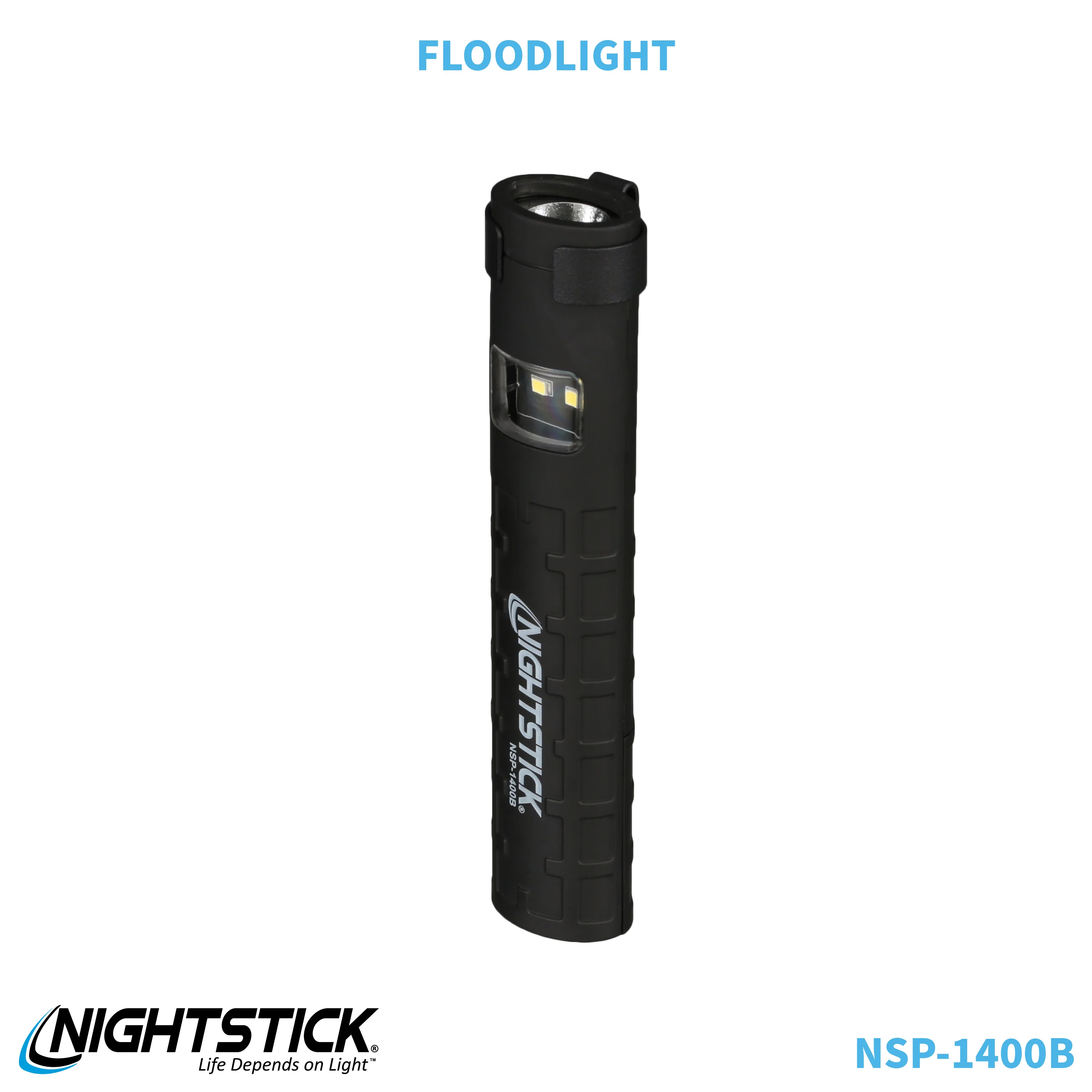 NSP-1400B: Dual-Switch Dual-Light Flashlight - 2 AAA - Image 59