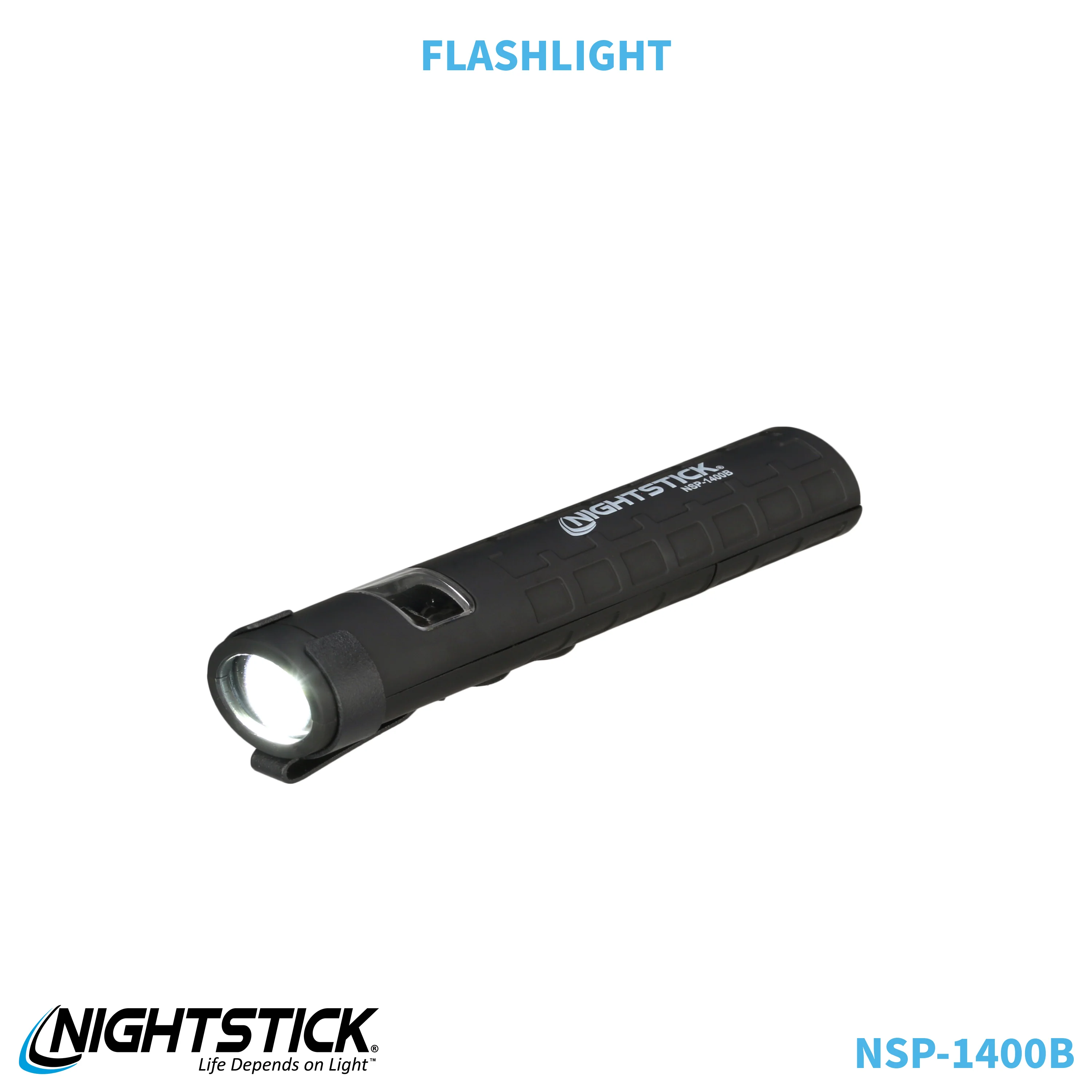 NSP-1400B: Dual-Switch Dual-Light Flashlight - 2 AAA - Image 9