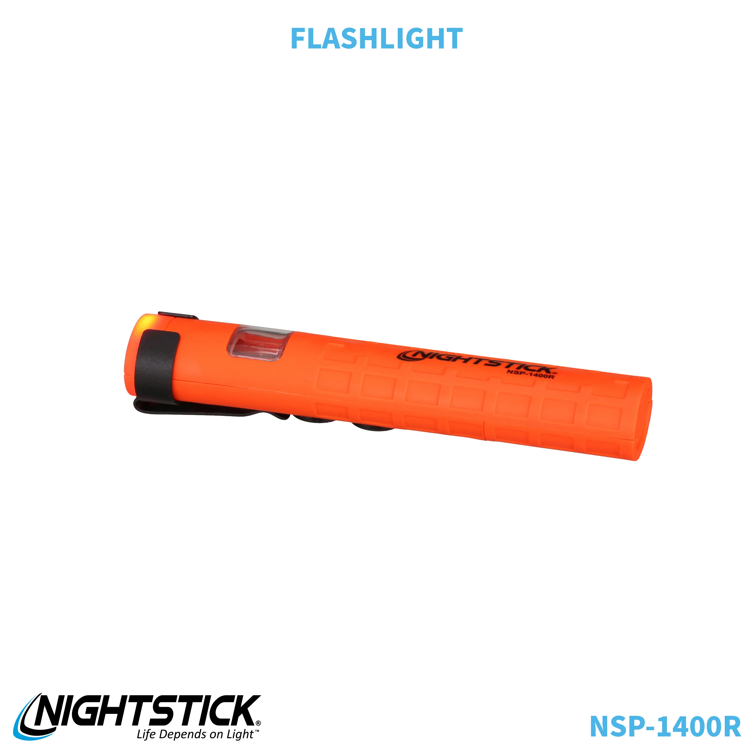 NSP-1400R: Dual-Switch Dual-Light Flashlight - 2 AAA - Image 13
