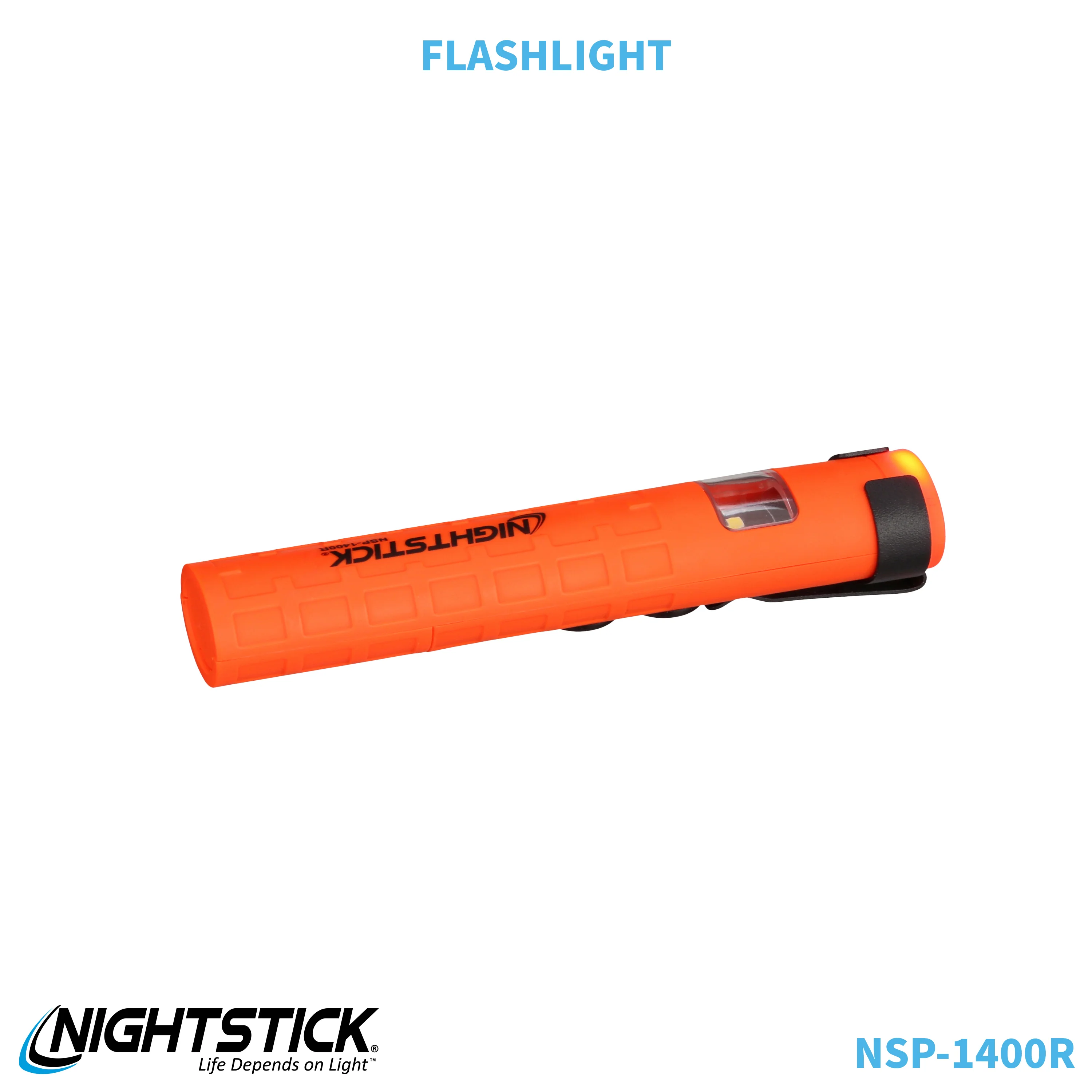 NSP-1400R: Dual-Switch Dual-Light Flashlight - 2 AAA - Image 21