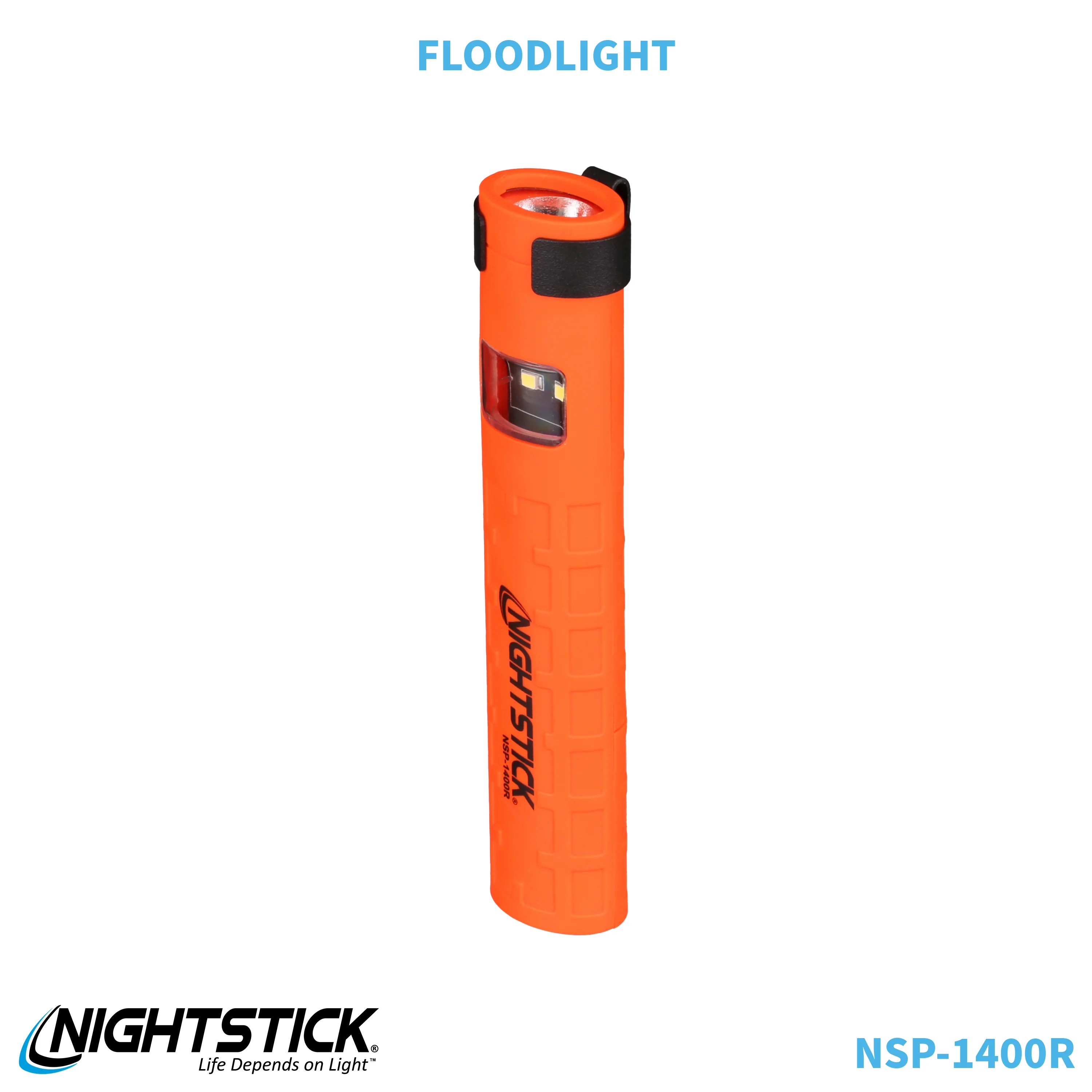NSP-1400R: Dual-Switch Dual-Light Flashlight - 2 AAA - Image 32
