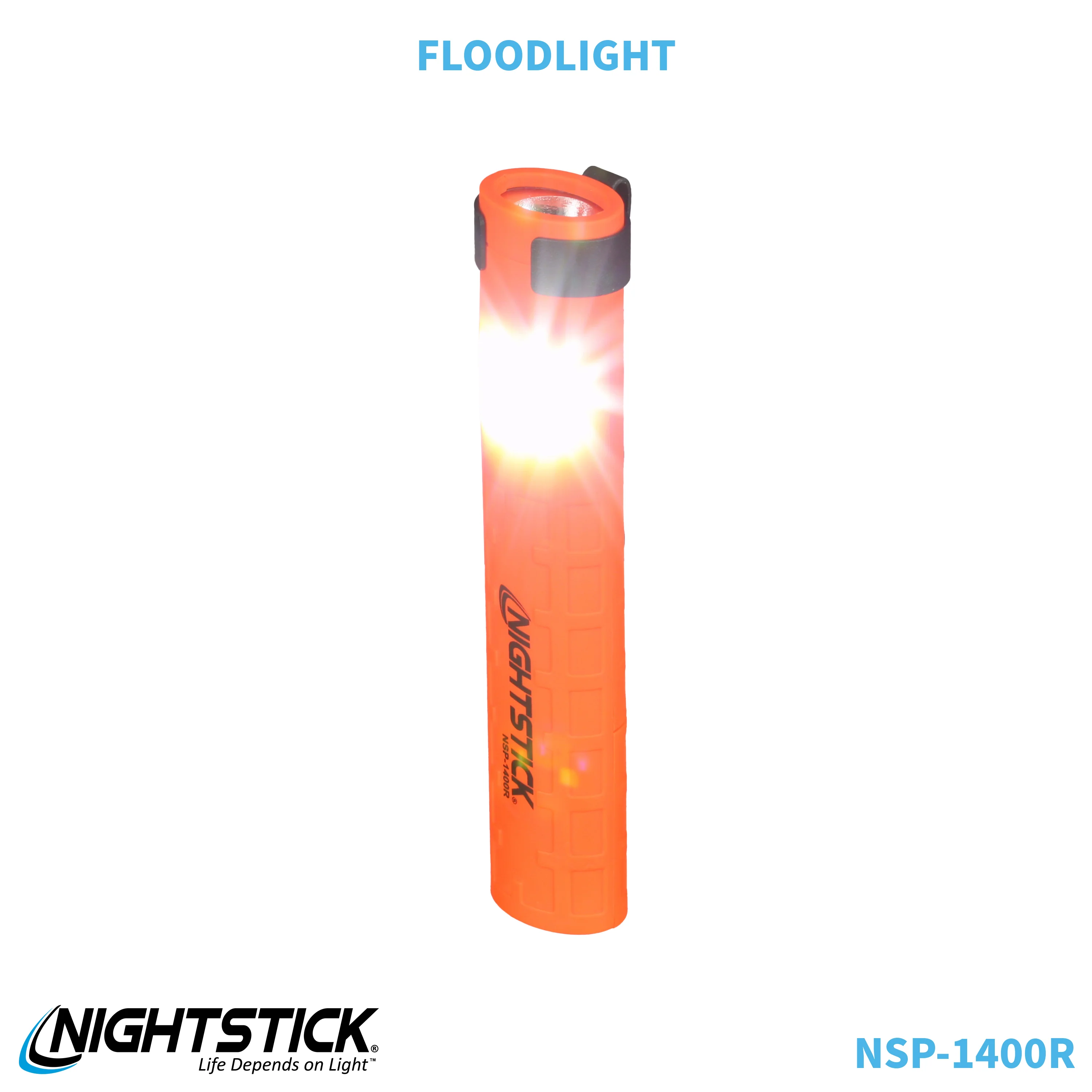 NSP-1400R: Dual-Switch Dual-Light Flashlight - 2 AAA - Image 33