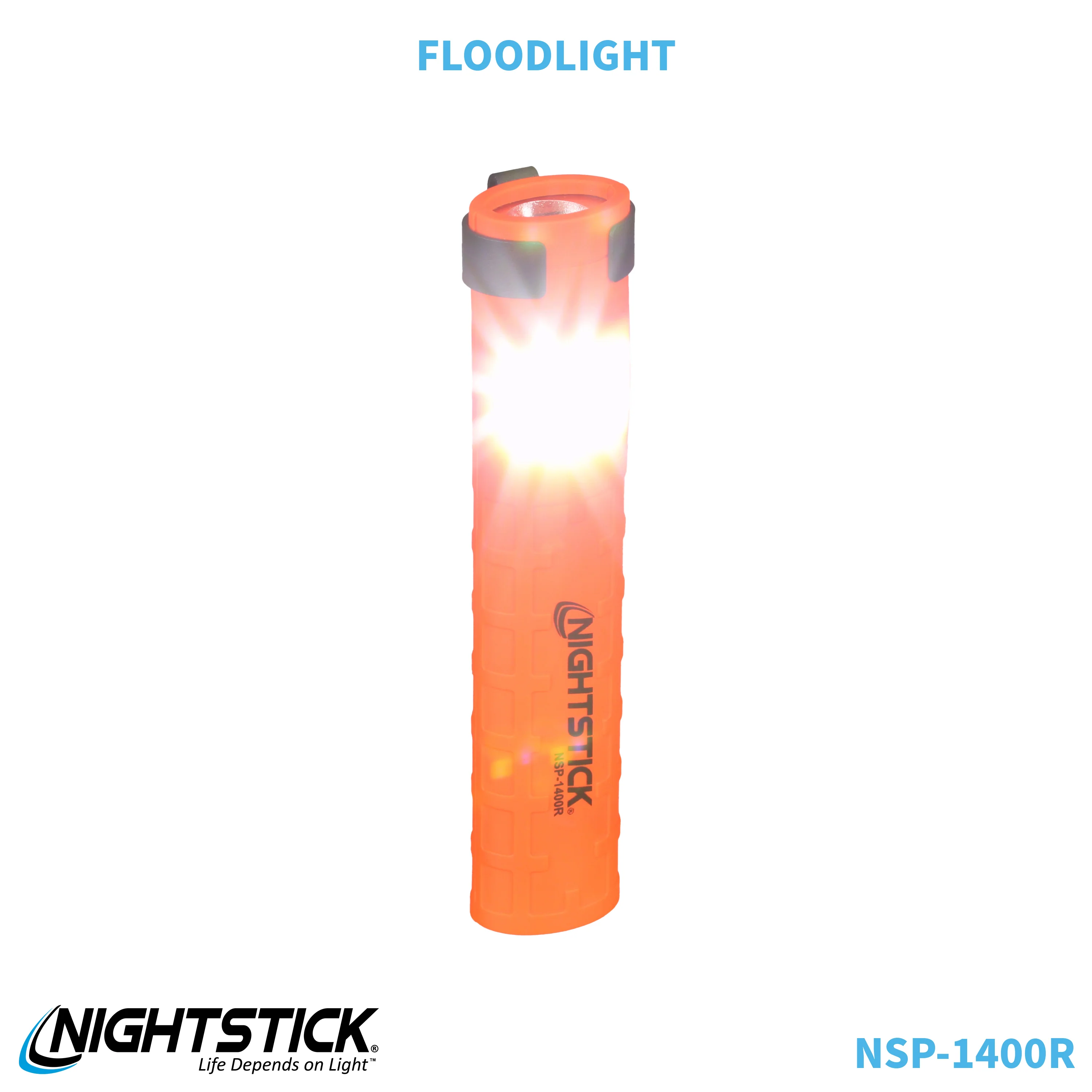 NSP-1400R: Dual-Switch Dual-Light Flashlight - 2 AAA - Image 52