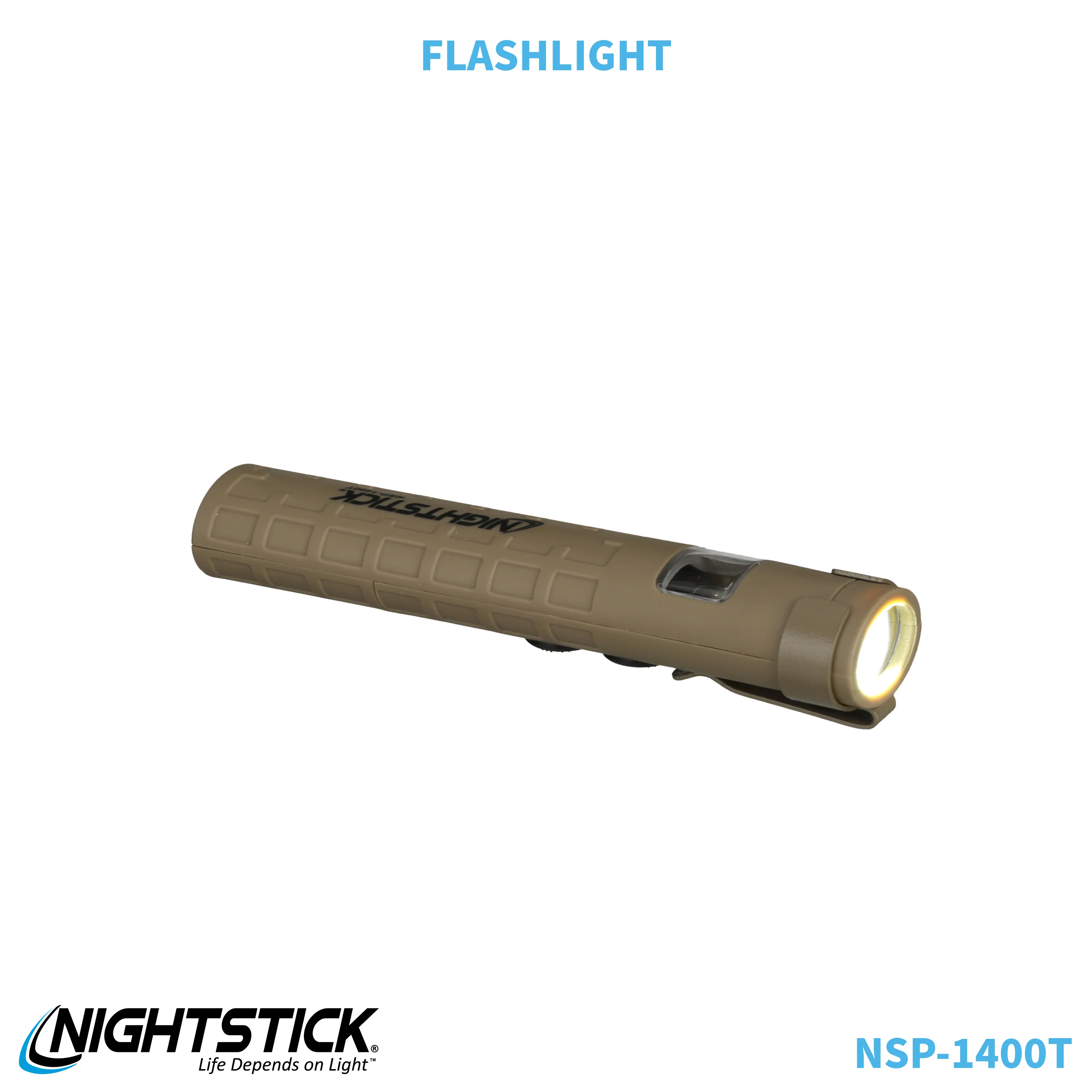 NSP-1400T: Dual-Switch Dual-Light Flashlight - 2 AAA - Image 25