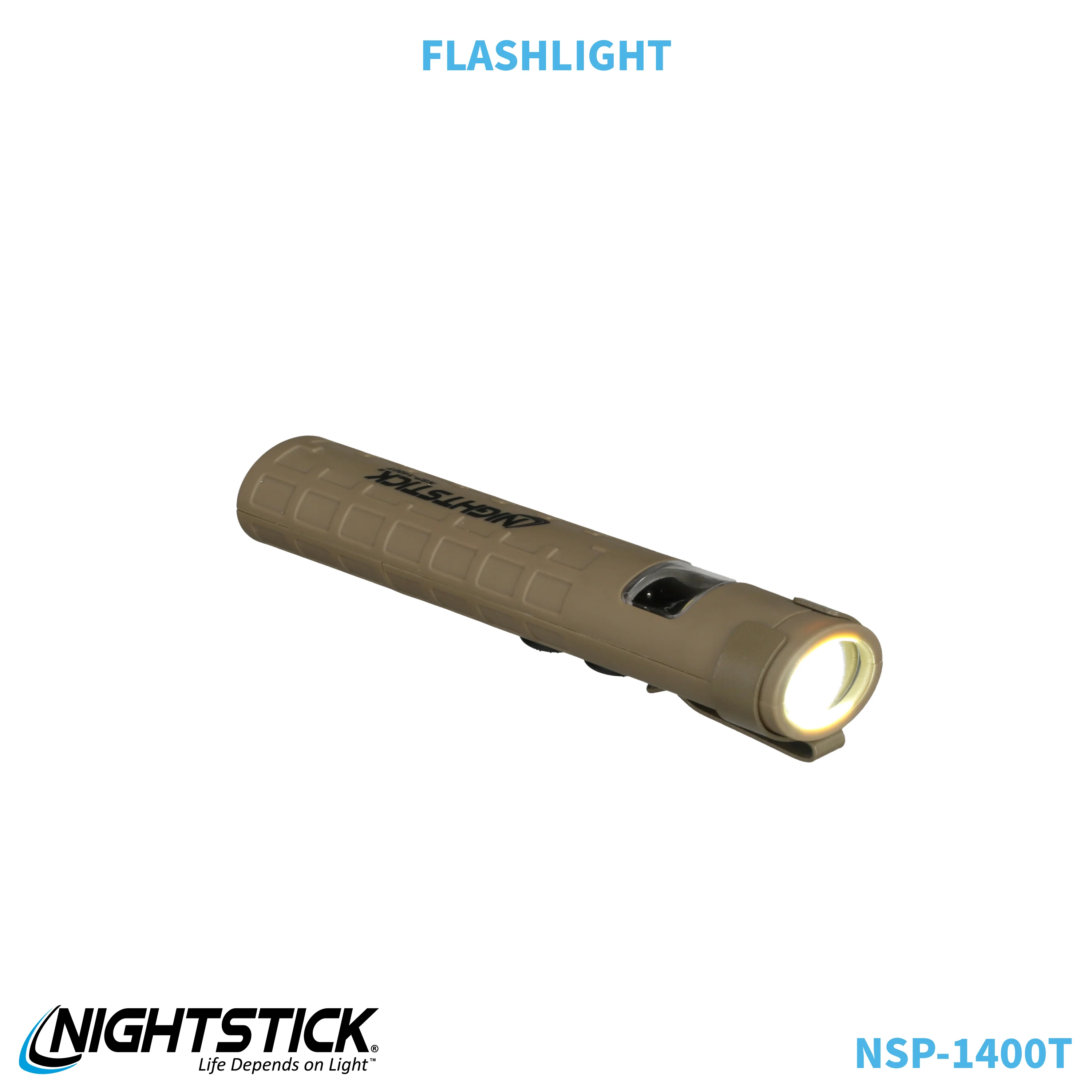 NSP-1400T: Dual-Switch Dual-Light Flashlight - 2 AAA - Image 26