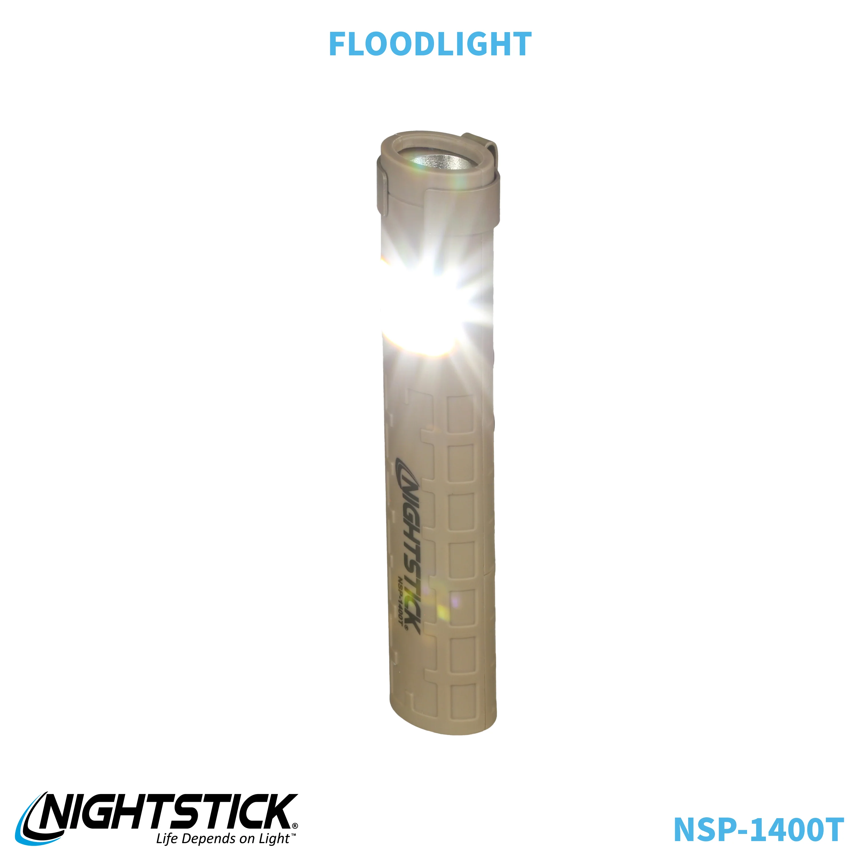NSP-1400T: Dual-Switch Dual-Light Flashlight - 2 AAA - Image 34