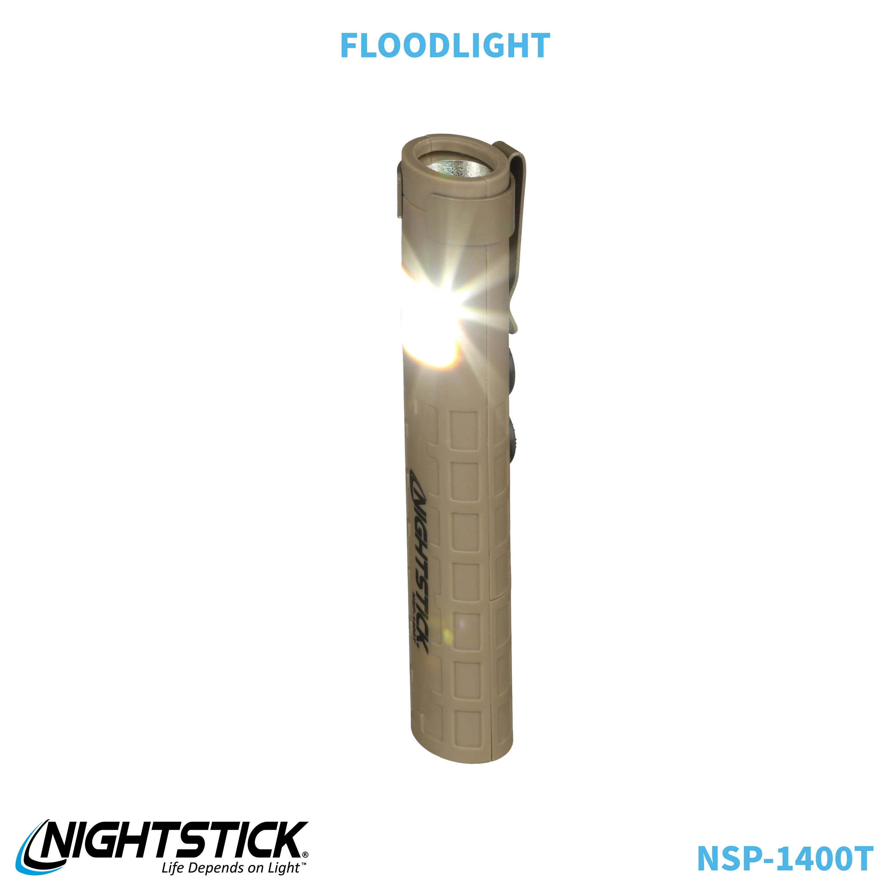 NSP-1400T: Dual-Switch Dual-Light Flashlight - 2 AAA - Image 35