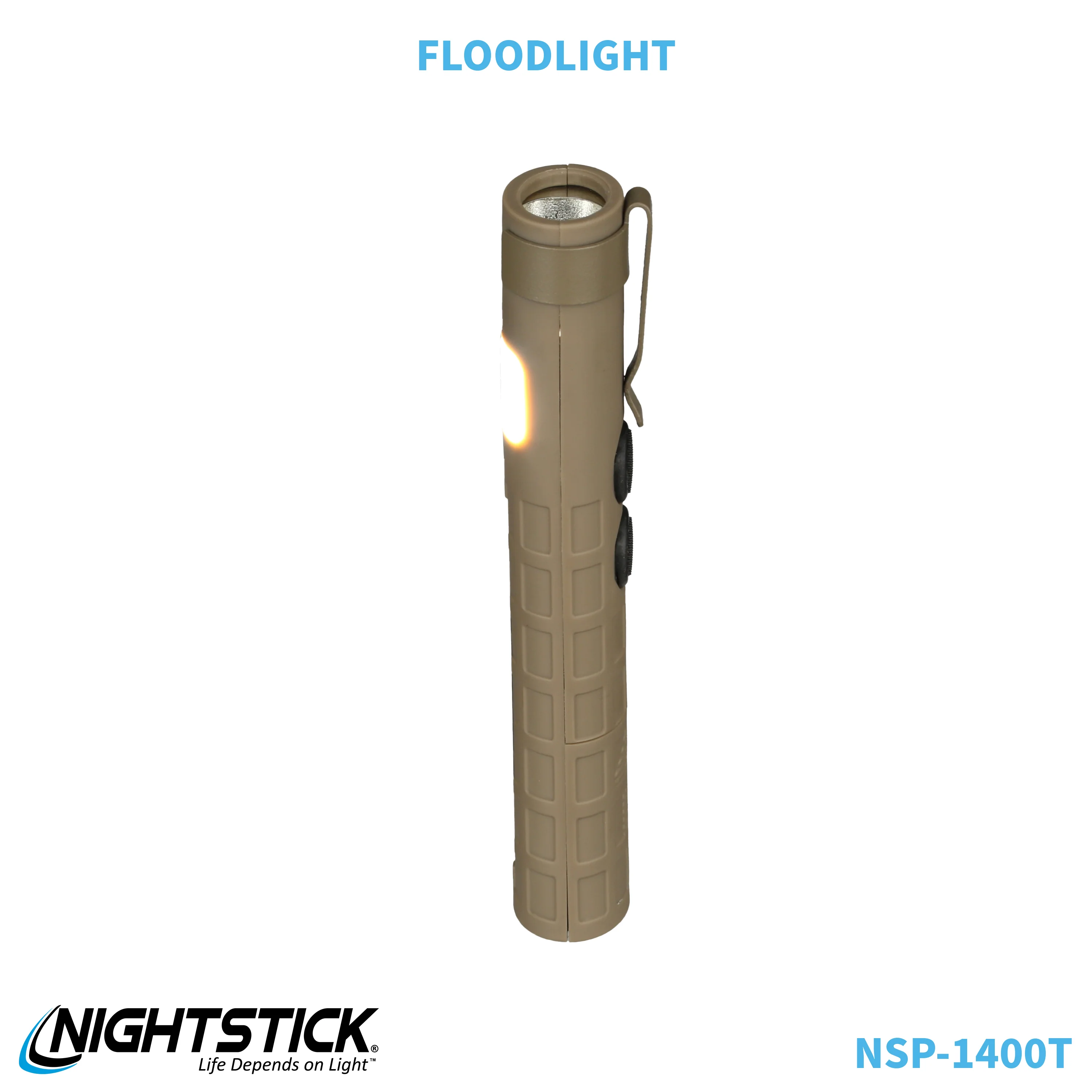 NSP-1400T: Dual-Switch Dual-Light Flashlight - 2 AAA - Image 37