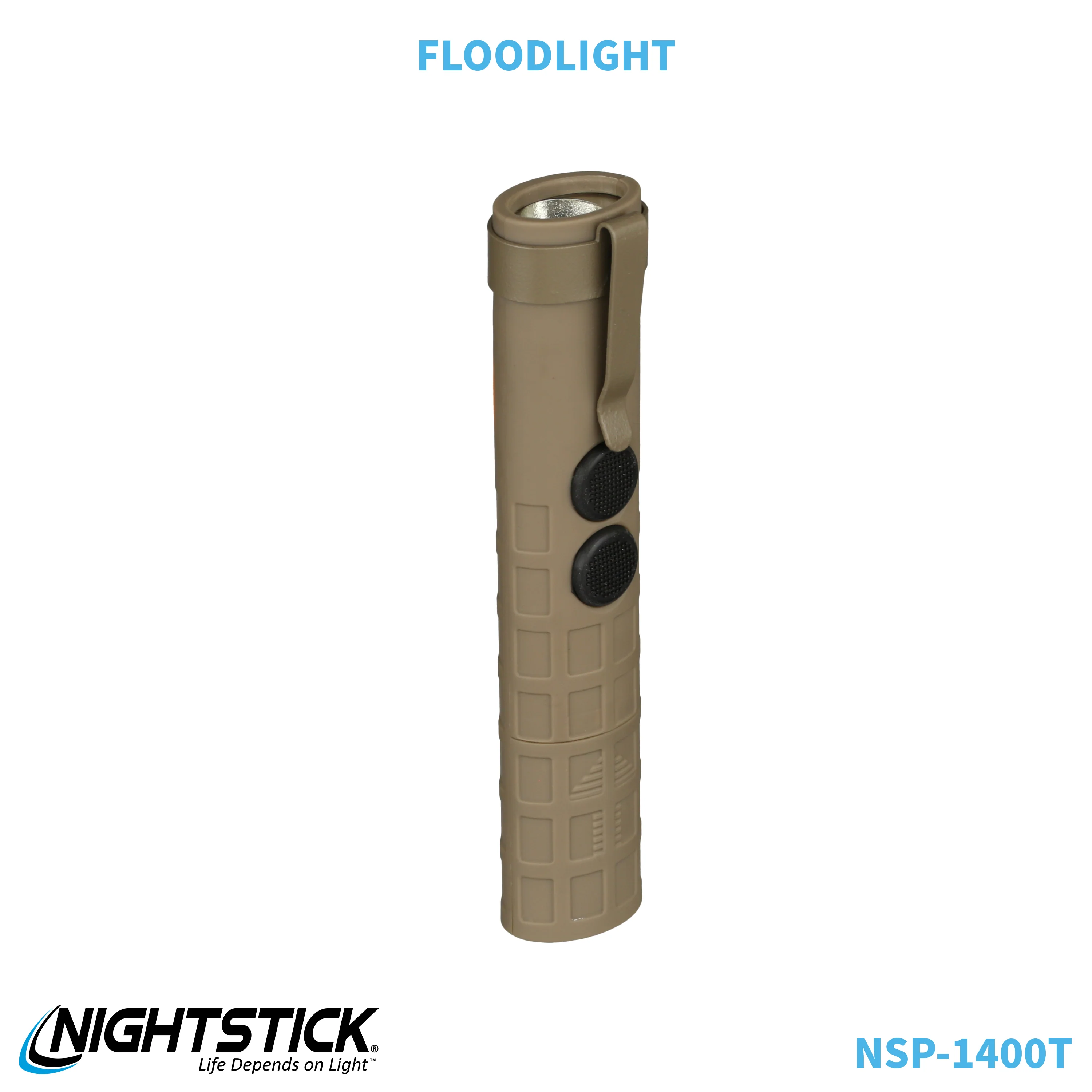NSP-1400T: Dual-Switch Dual-Light Flashlight - 2 AAA - Image 40