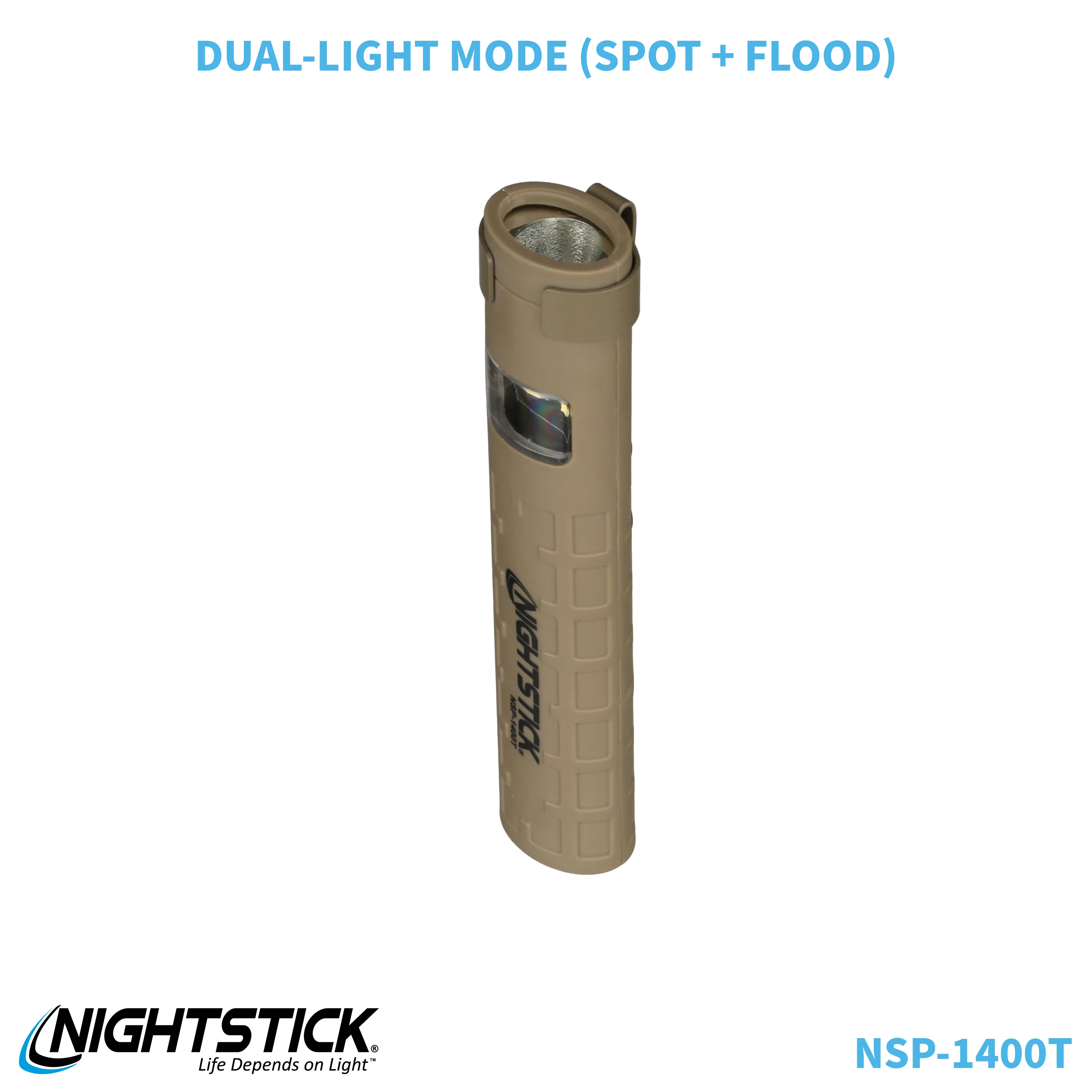 NSP-1400T: Dual-Switch Dual-Light Flashlight - 2 AAA - Image 60