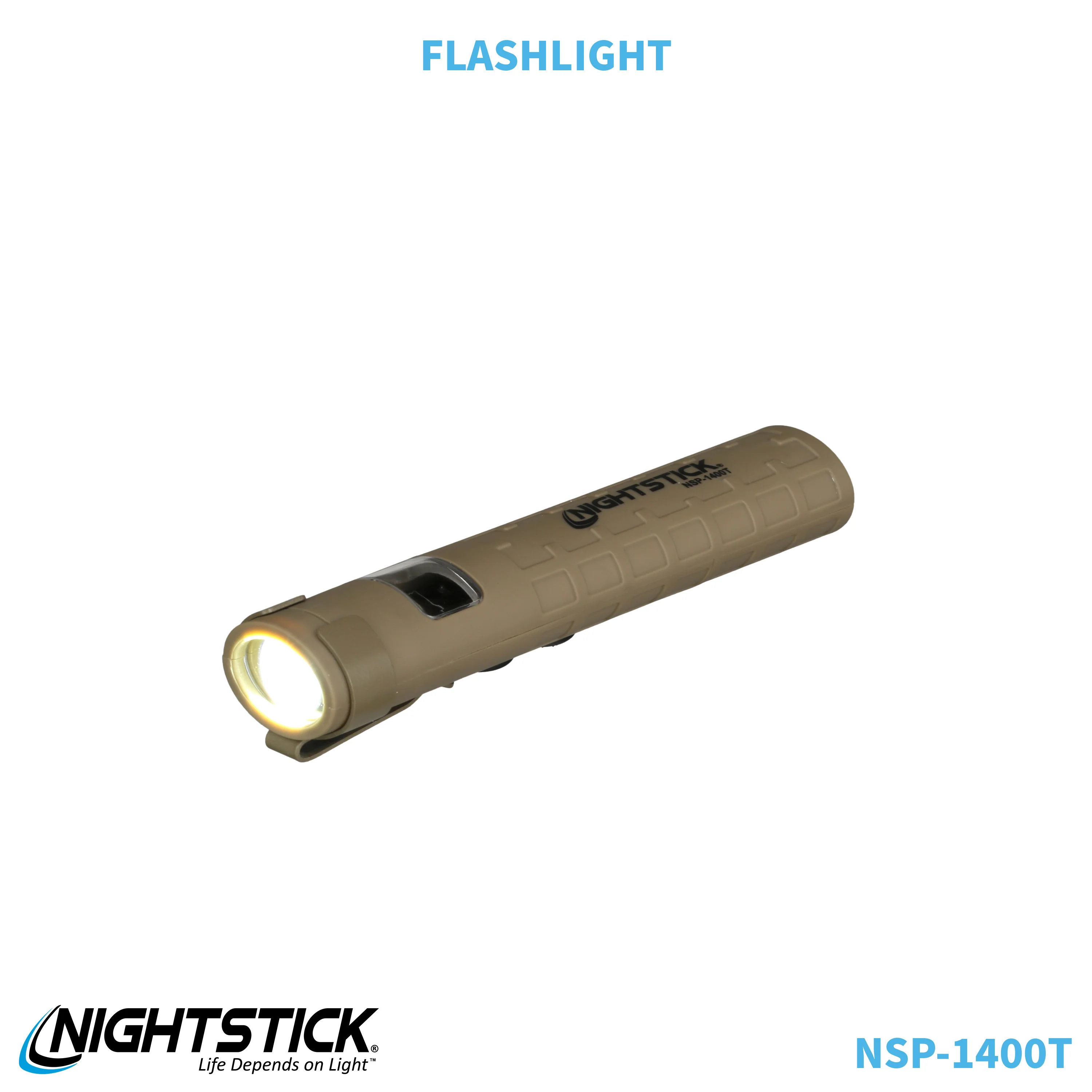 NSP-1400T: Dual-Switch Dual-Light Flashlight - 2 AAA - Image 8