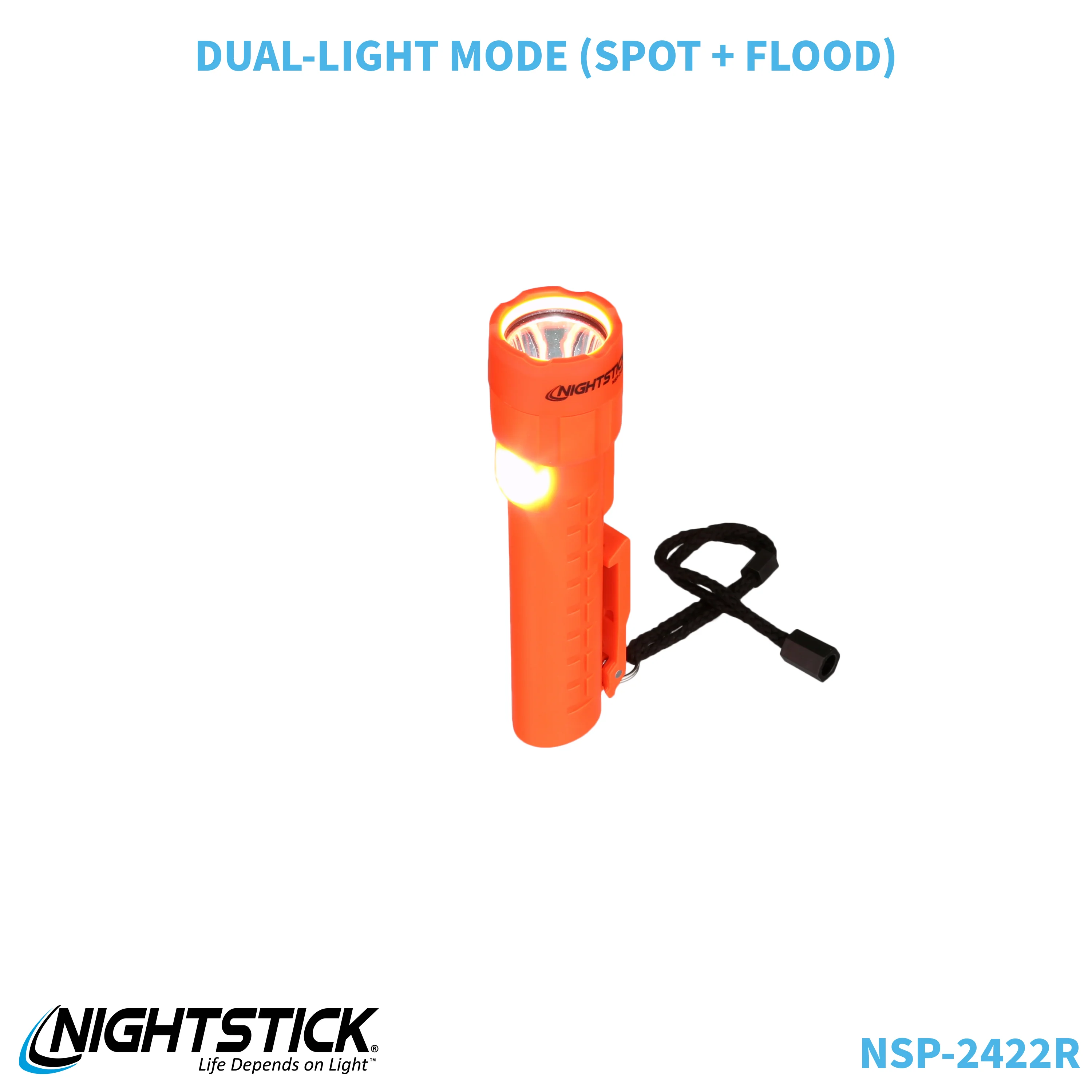 NSP-2422R: Dual-Light Flashlight w/Dual Magnets - Image 64