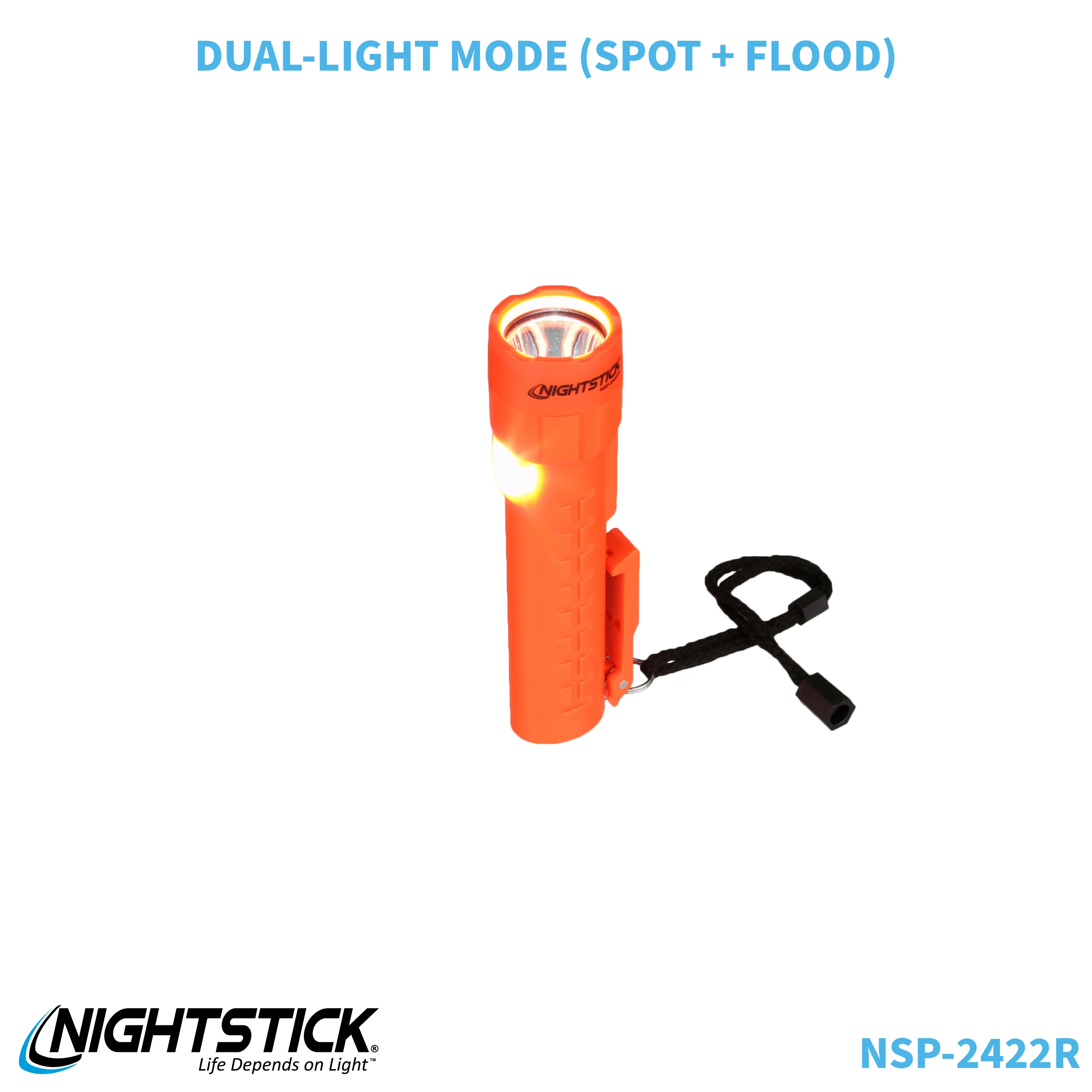 NSP-2422R: Dual-Light Flashlight w/Dual Magnets - Image 65