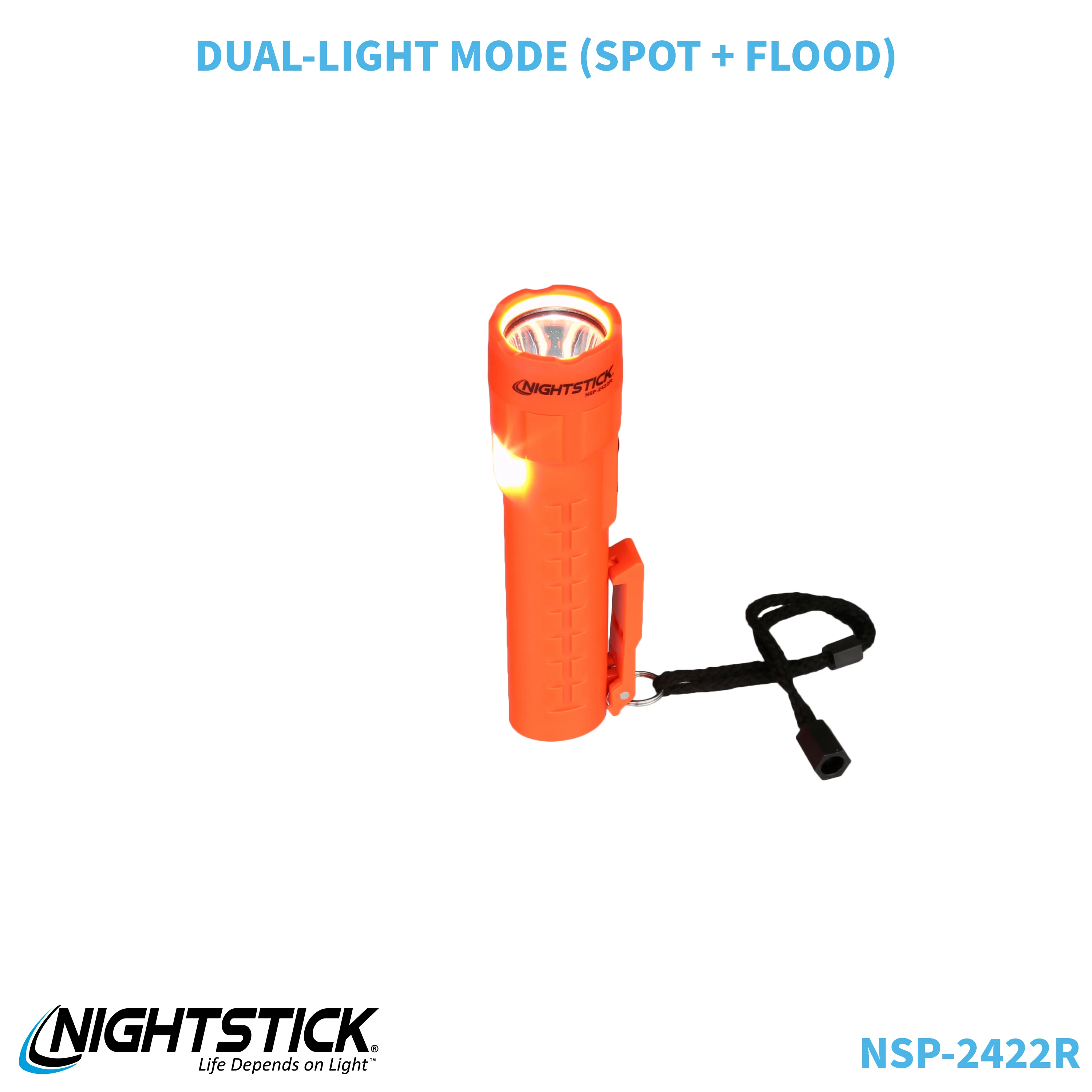 NSP-2422R: Dual-Light Flashlight w/Dual Magnets - Image 66