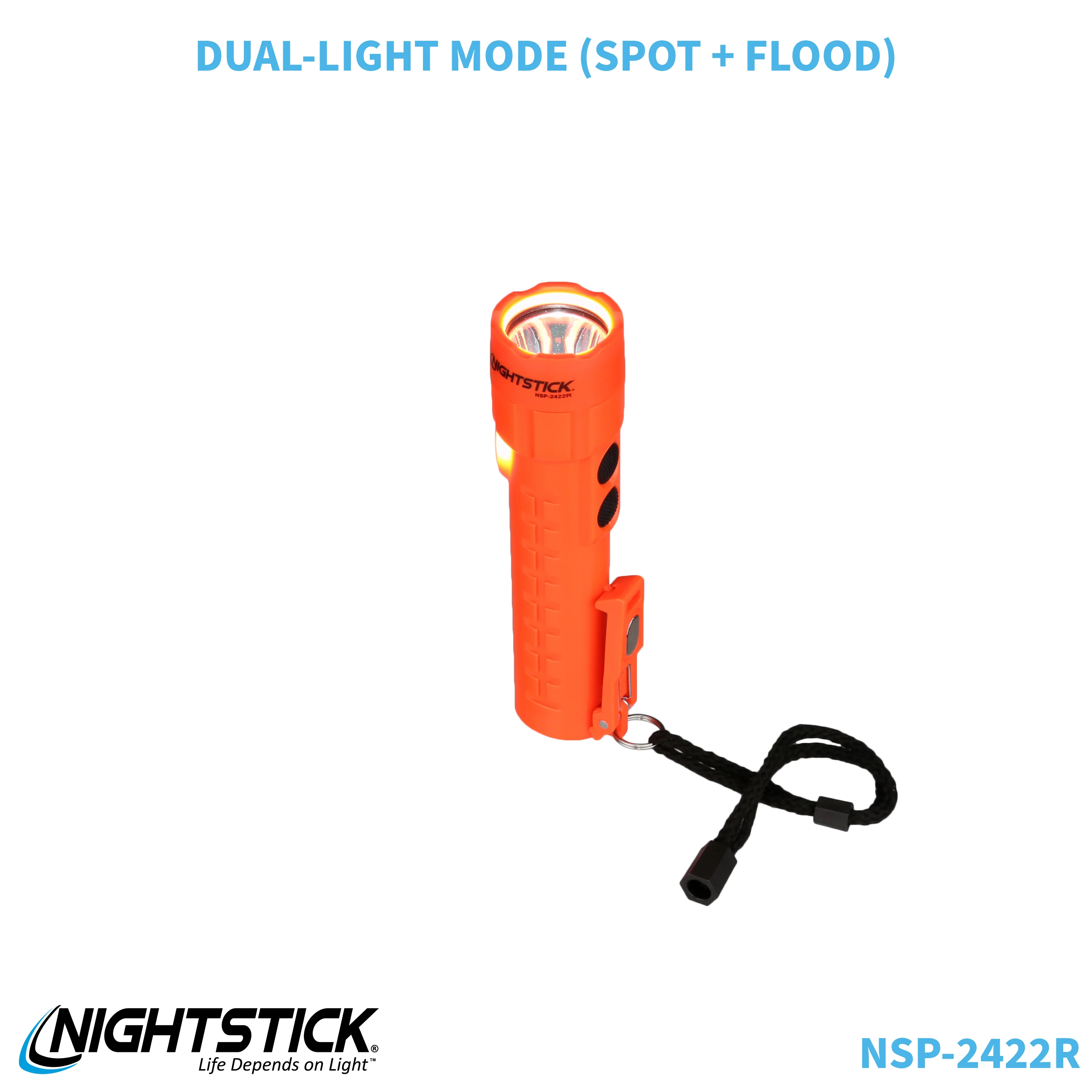 NSP-2422R: Dual-Light Flashlight w/Dual Magnets - Image 69