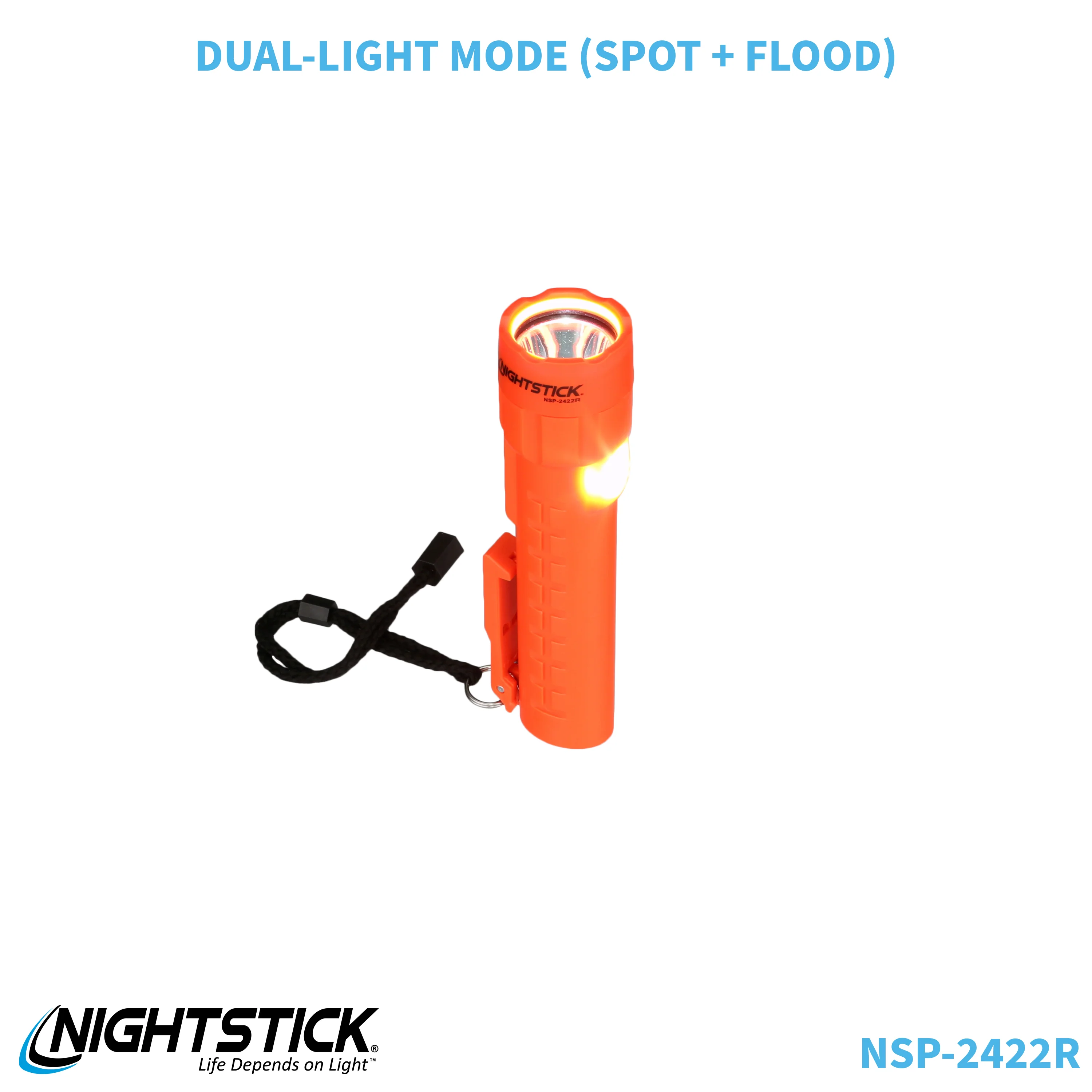 NSP-2422R: Dual-Light Flashlight w/Dual Magnets - Image 81