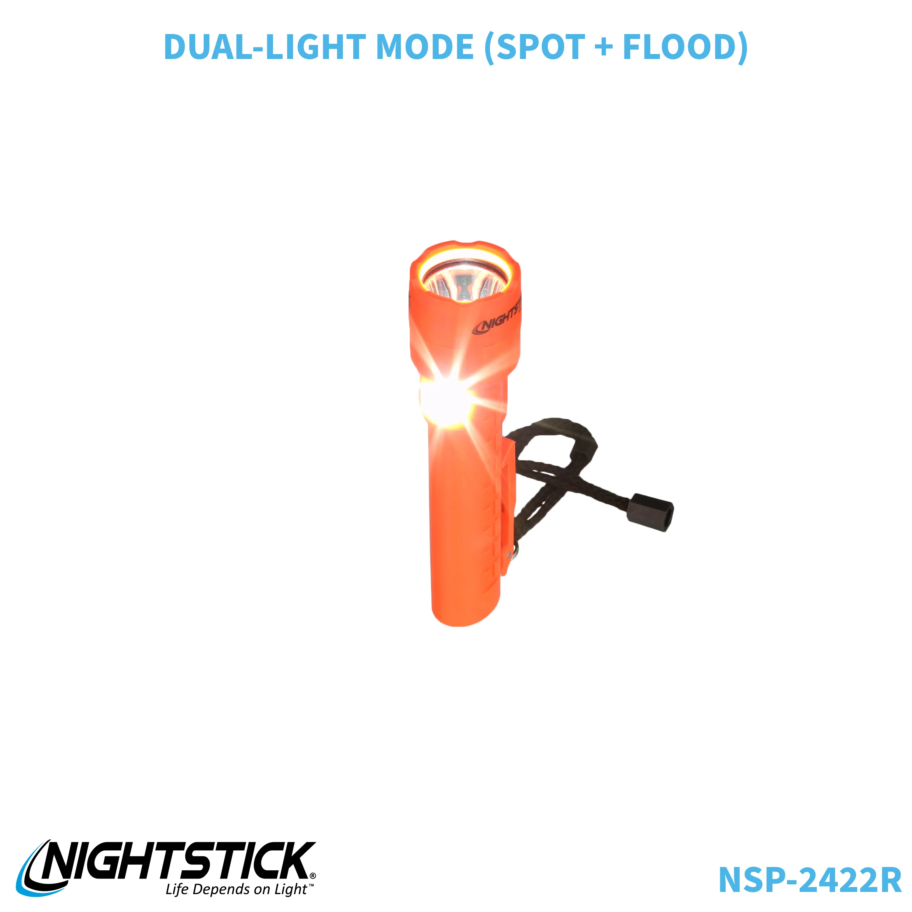 NSP-2422R: Dual-Light Flashlight w/Dual Magnets - Image 87