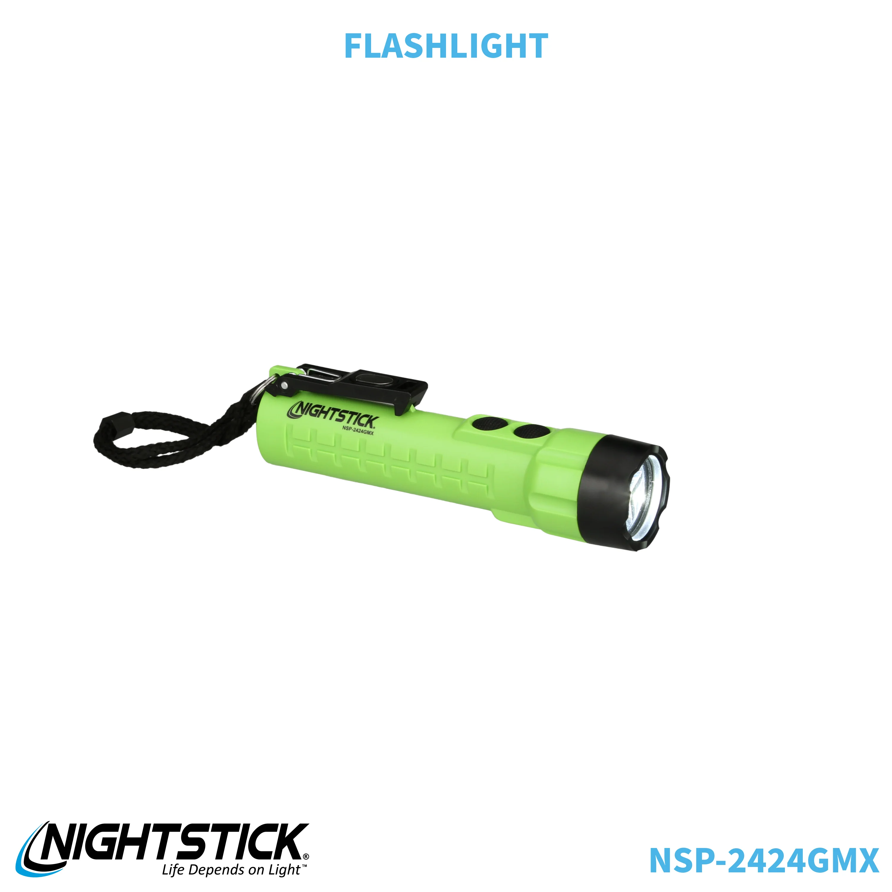 NSP-2424GMX: Dual-Light Flashlight w/Dual Magnets - 3 AA - Image 28