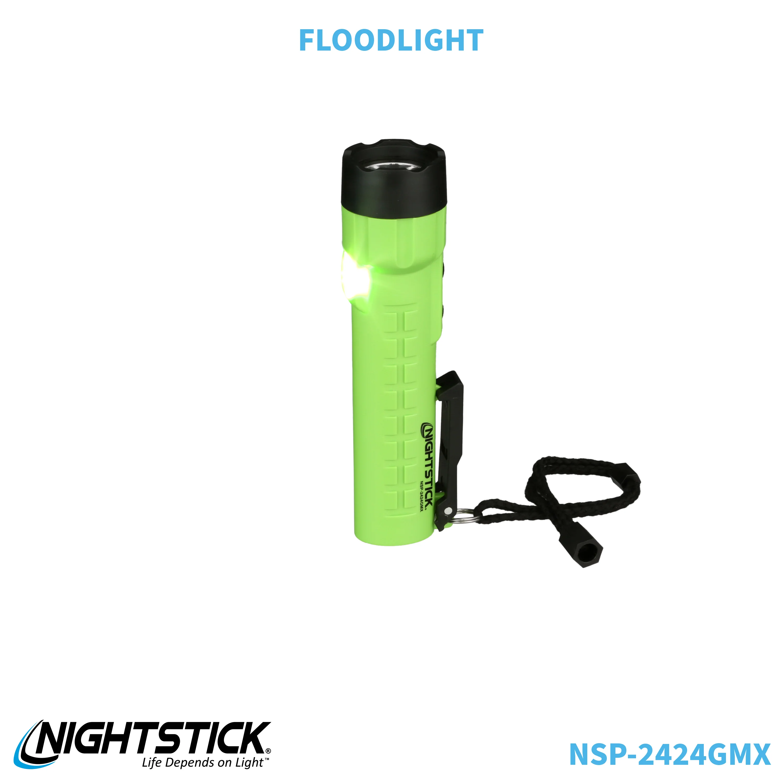 NSP-2424GMX: Dual-Light Flashlight w/Dual Magnets - 3 AA - Image 39