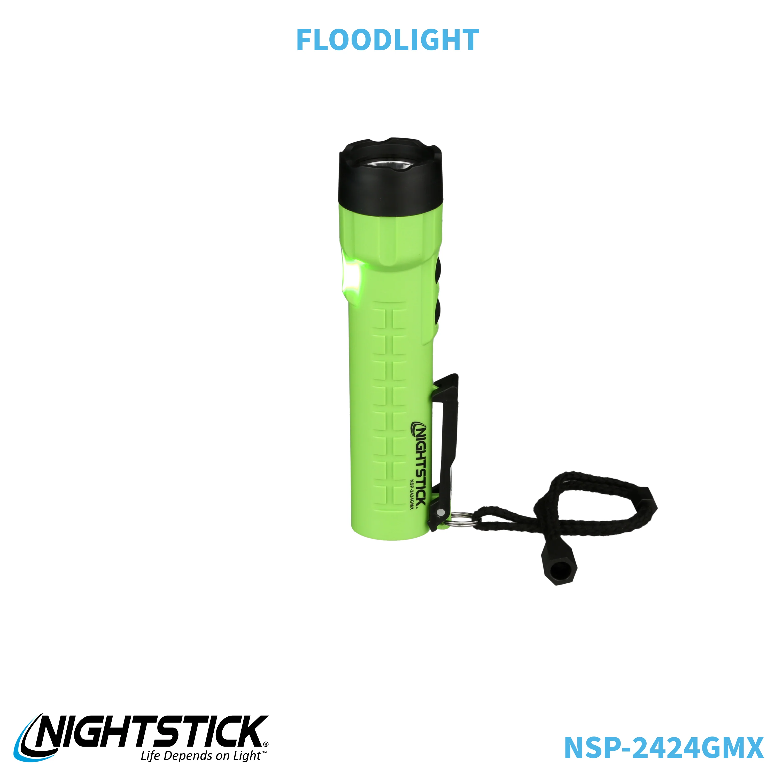 NSP-2424GMX: Dual-Light Flashlight w/Dual Magnets - 3 AA - Image 40