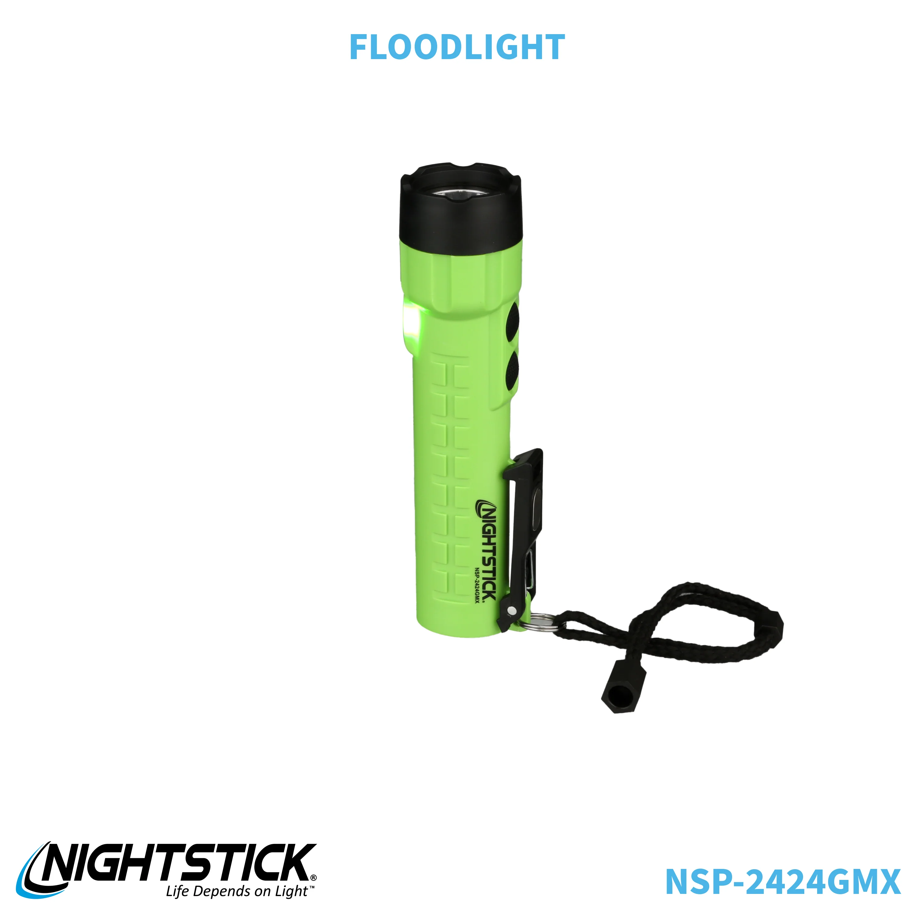 NSP-2424GMX: Dual-Light Flashlight w/Dual Magnets - 3 AA - Image 41