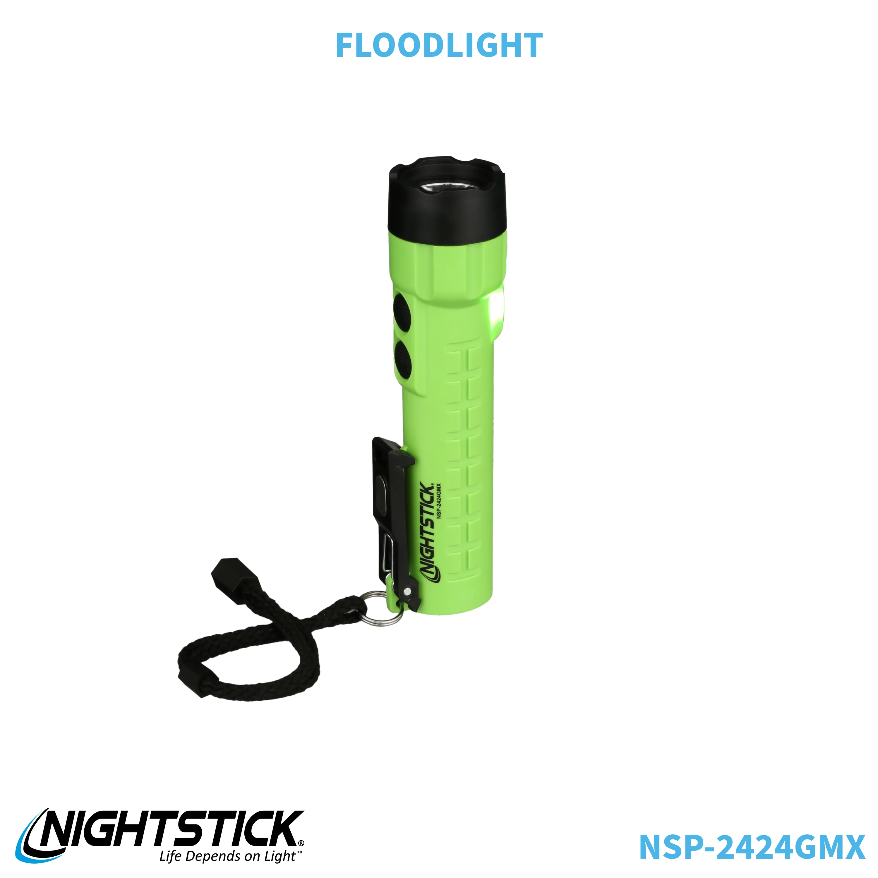 NSP-2424GMX: Dual-Light Flashlight w/Dual Magnets - 3 AA - Image 50