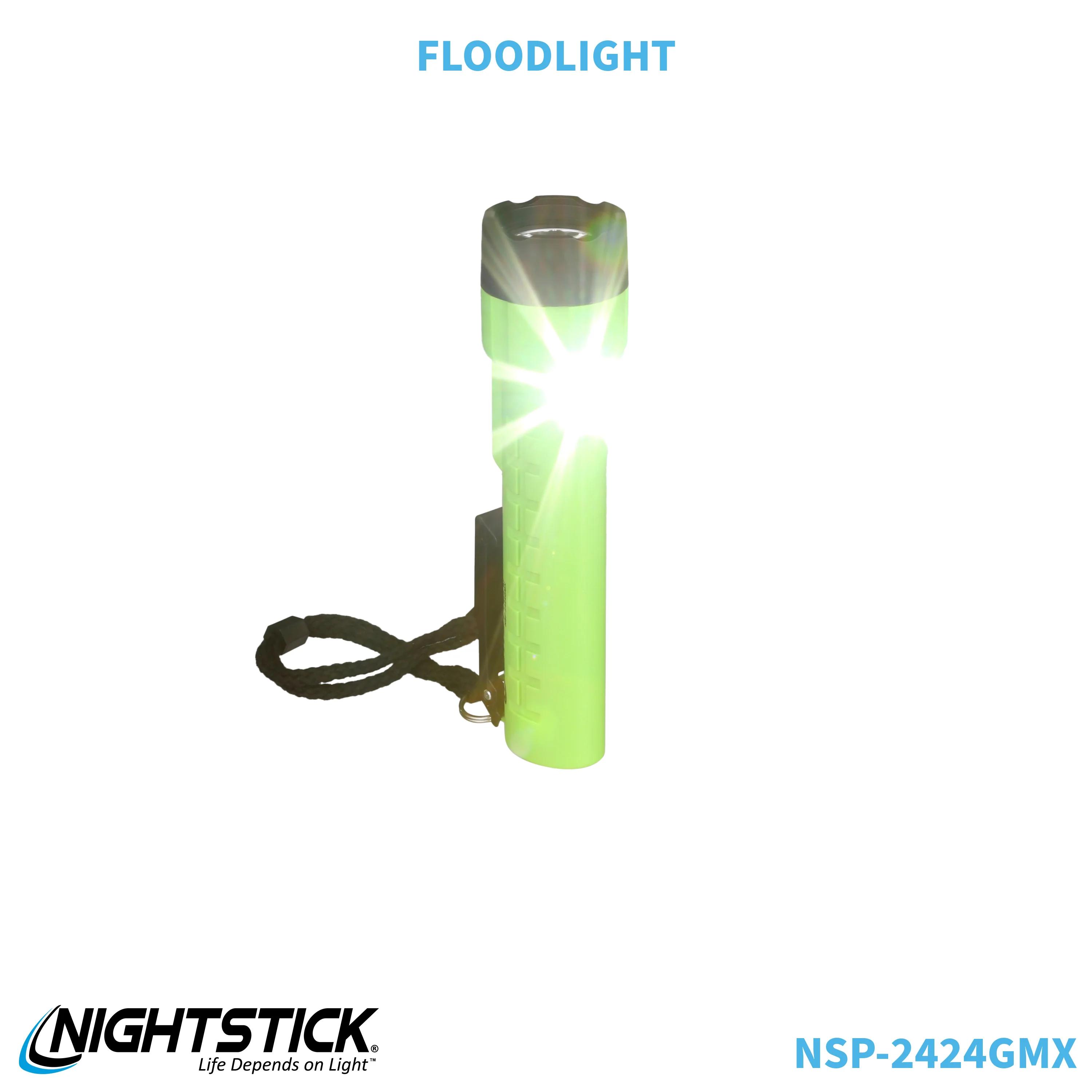 NSP-2424GMX: Dual-Light Flashlight w/Dual Magnets - 3 AA - Image 55