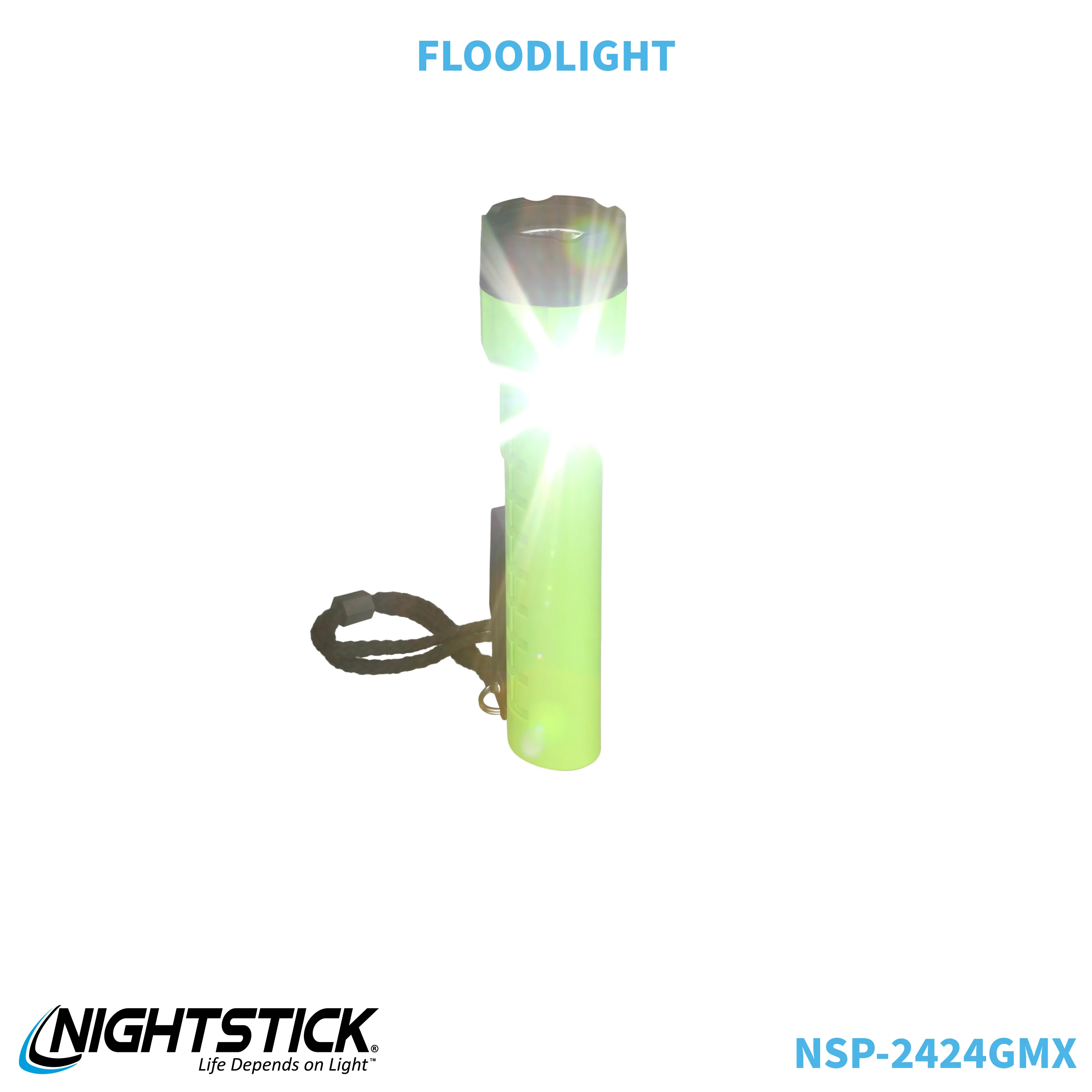 NSP-2424GMX: Dual-Light Flashlight w/Dual Magnets - 3 AA - Image 56