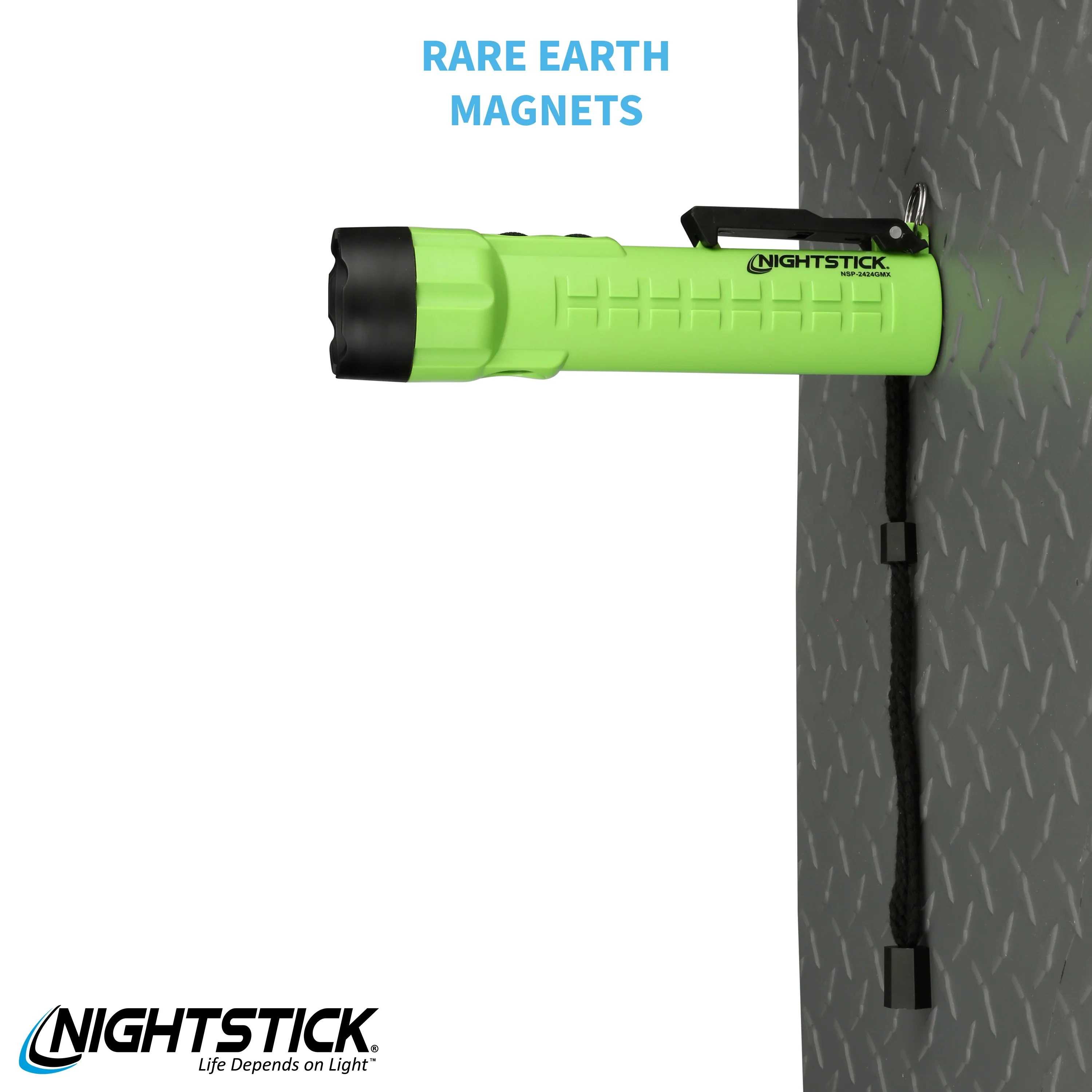 NSP-2424GMX: Dual-Light Flashlight w/Dual Magnets - 3 AA - Image 95