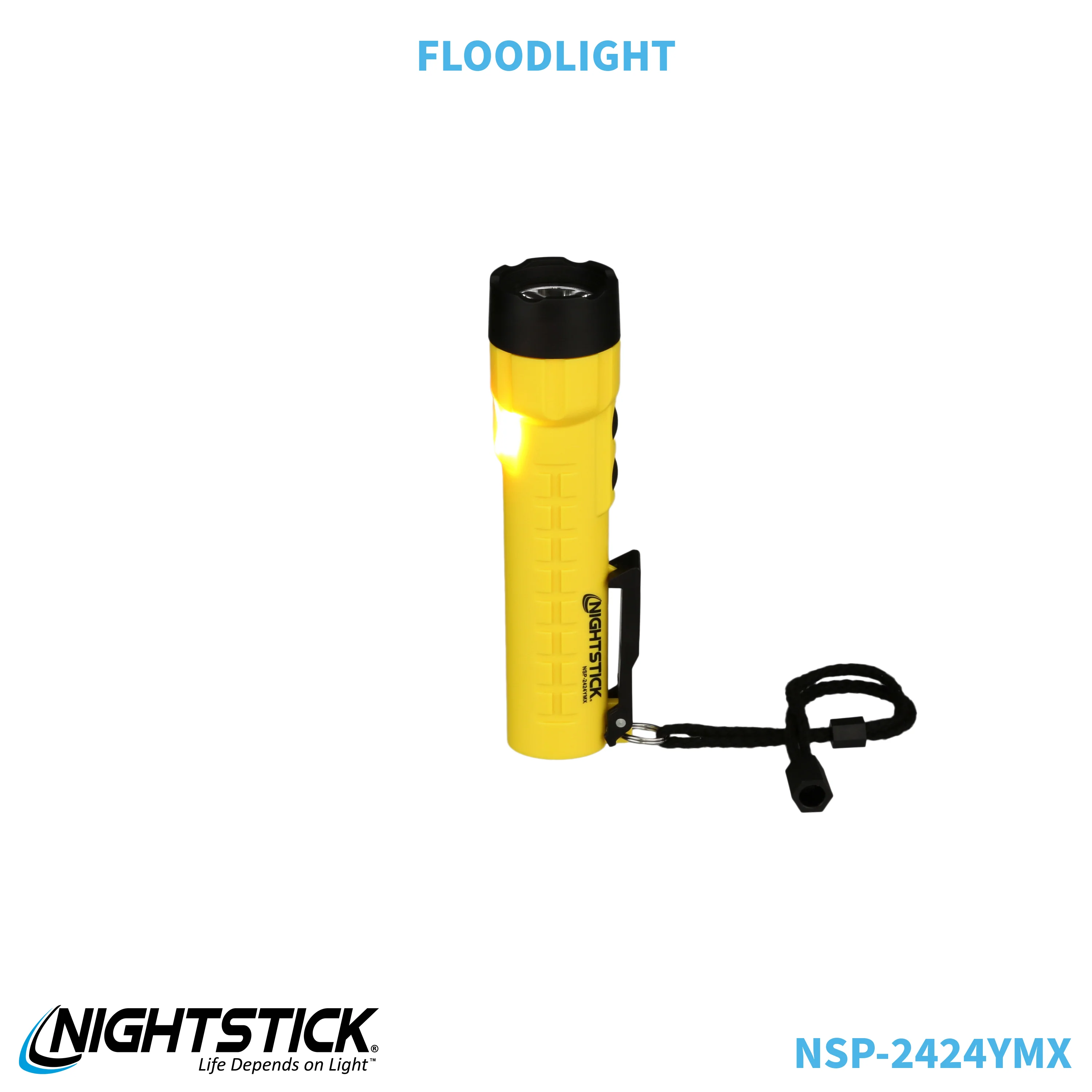 NSP-2424YMX: Dual-Light Flashlight w/Dual Magnets - 3 AA - Image 39